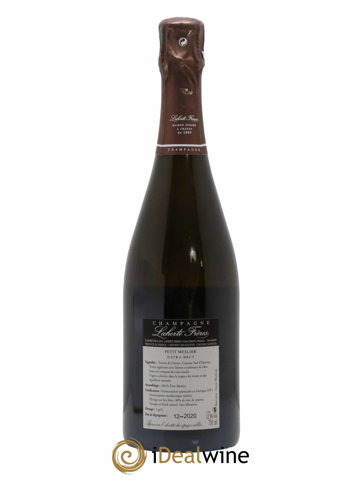 Petit Meslier Extra-Brut Laherte Frères - Lot de 1 bouteille - 1