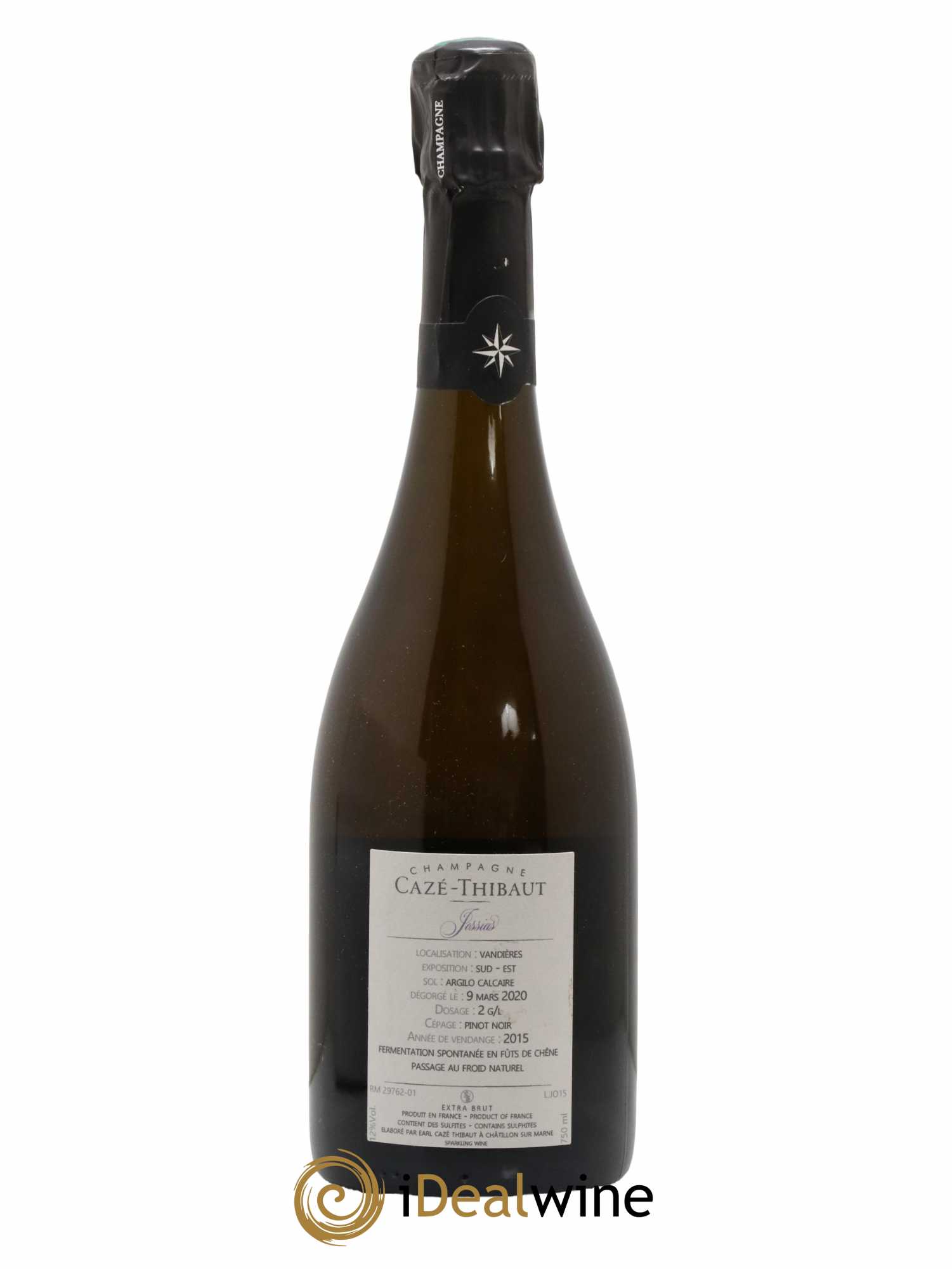 Jossias Extra-Brut Cazé Thibaut 2015 - Lot de 1 bouteille - 1