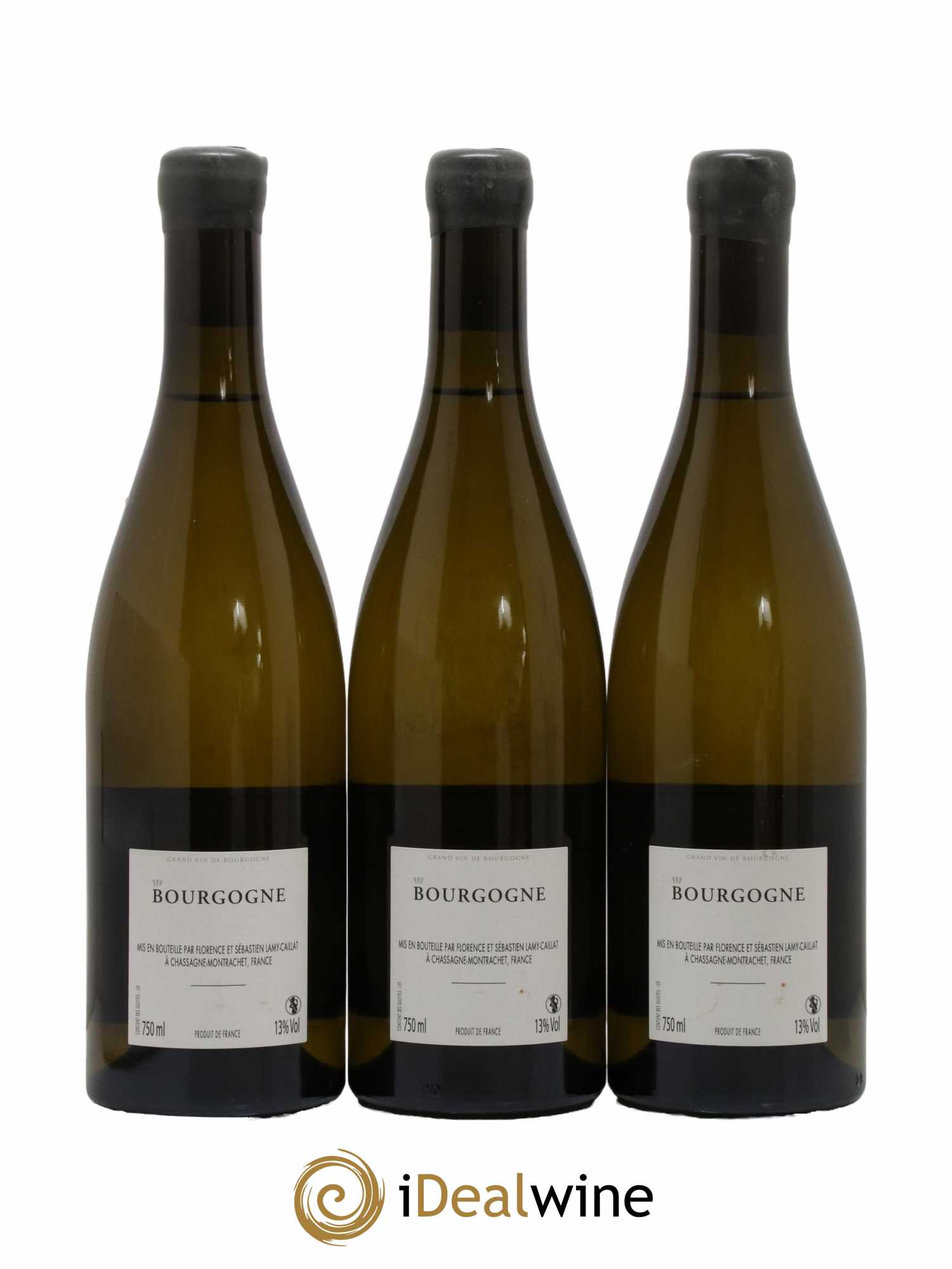 Bourgogne Lamy-Caillat (Domaine) 2018 - Lot de 3 bouteilles - 1
