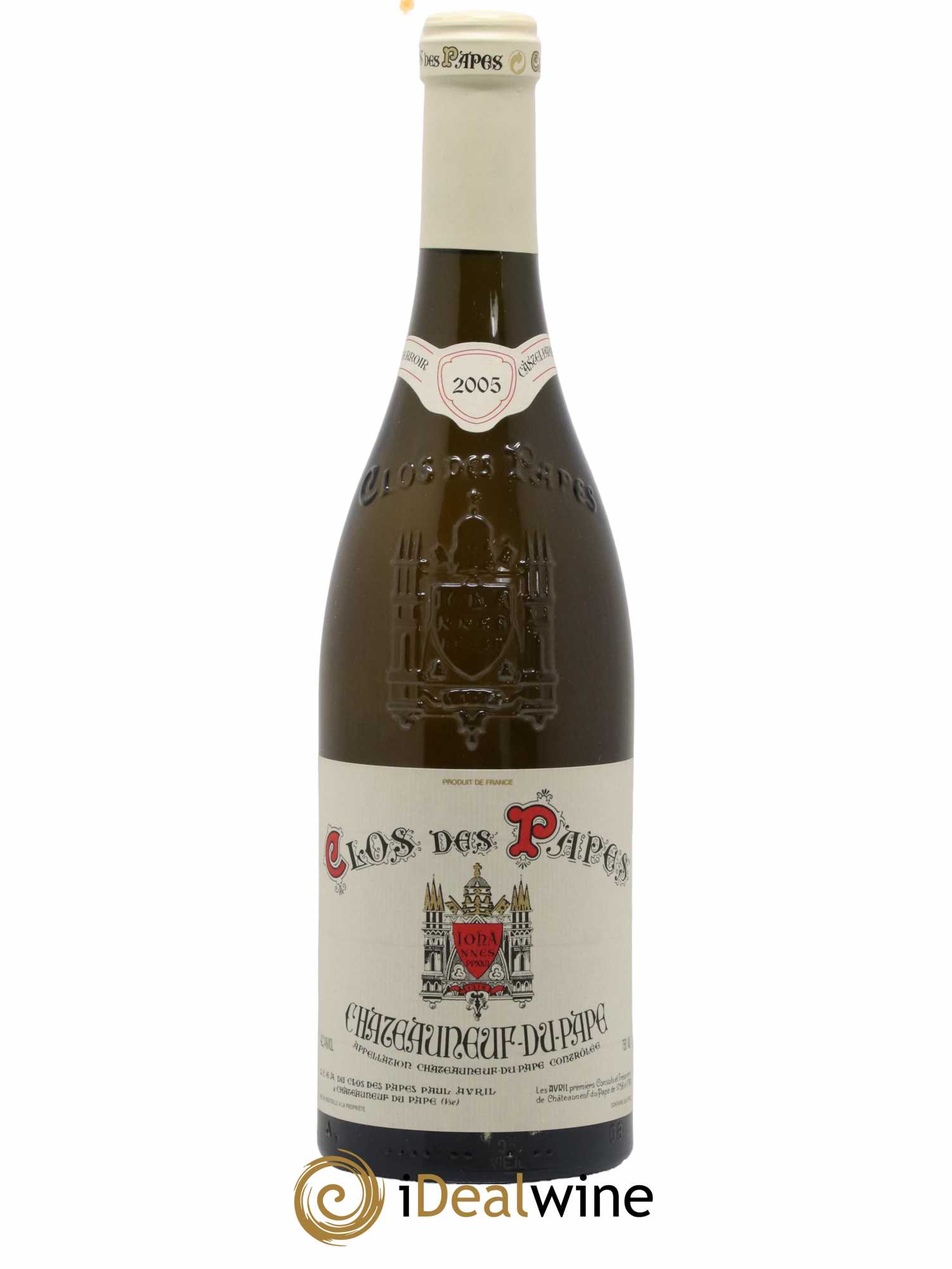 Châteauneuf-du-Pape Clos des Papes - Paul Avril 2005 - Lot de 1 bouteille - 0