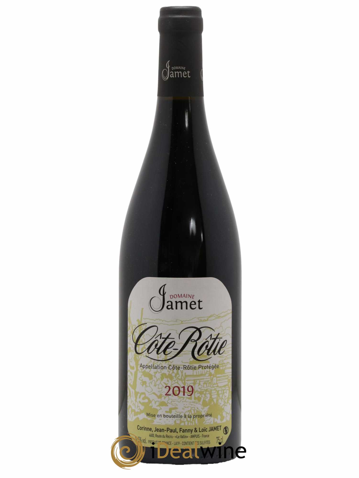 Côte-Rôtie Jamet (Domaine) 2019 - Lot de 1 bouteille - 0