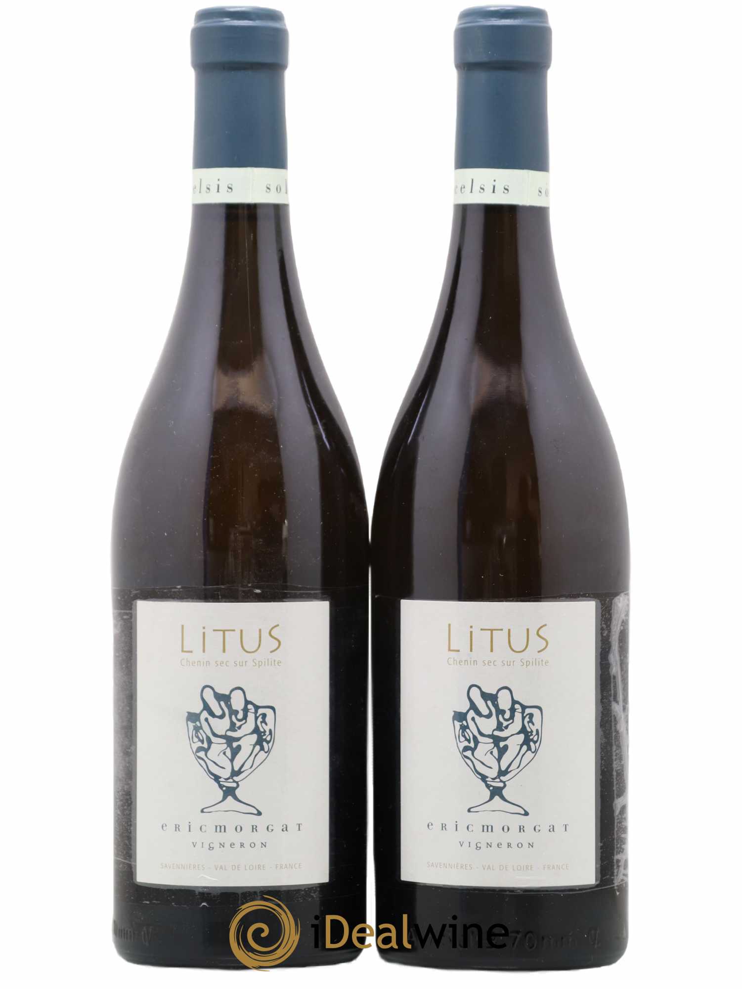 Anjou Litus Eric Morgat 2008 - Lot de 2 bouteilles - 0