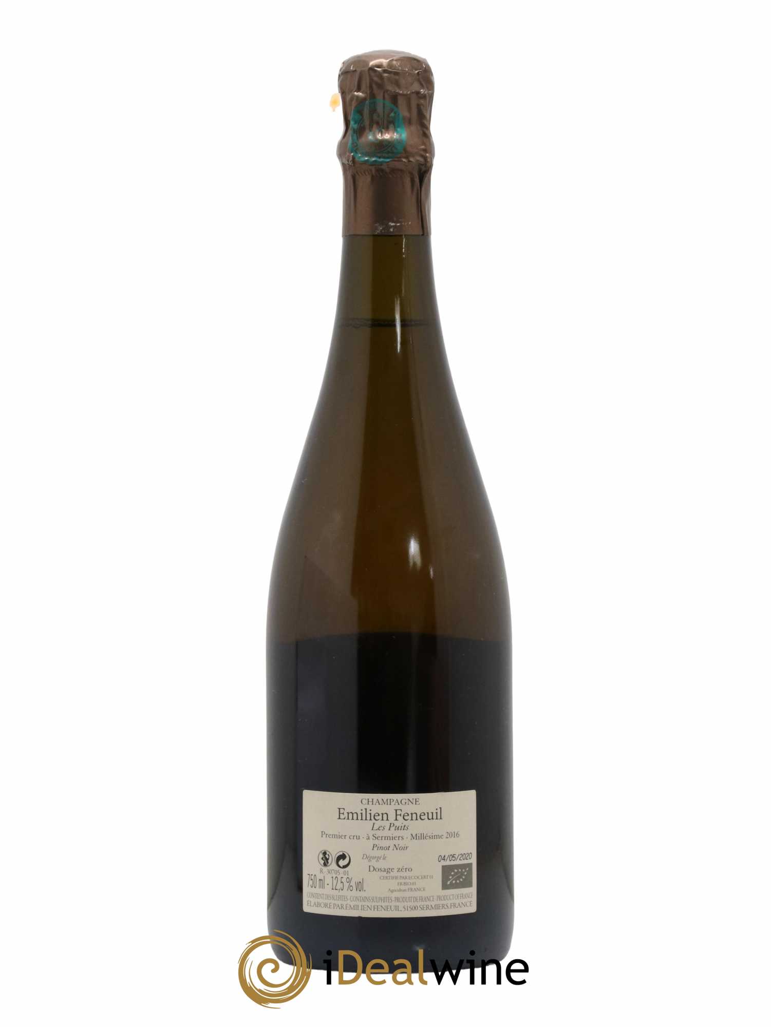 Les Puits Emilien Feneuil 2016 - Lot de 1 bouteille - 1