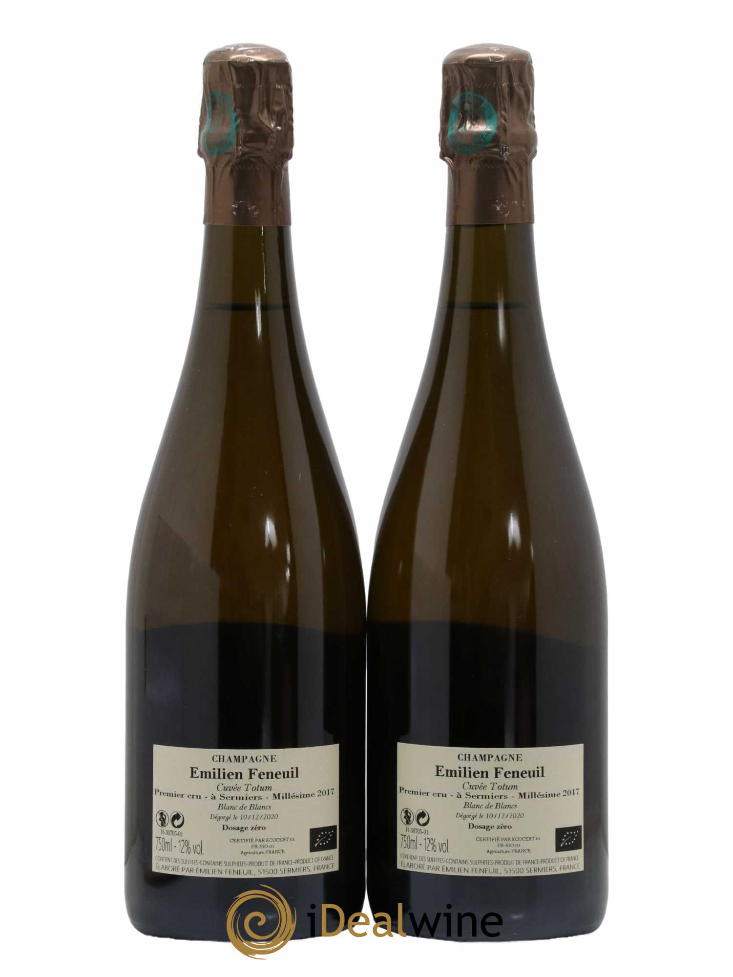Cuvée Totum Emilien Feneuil 2017 - Lot de 2 bouteilles - 1