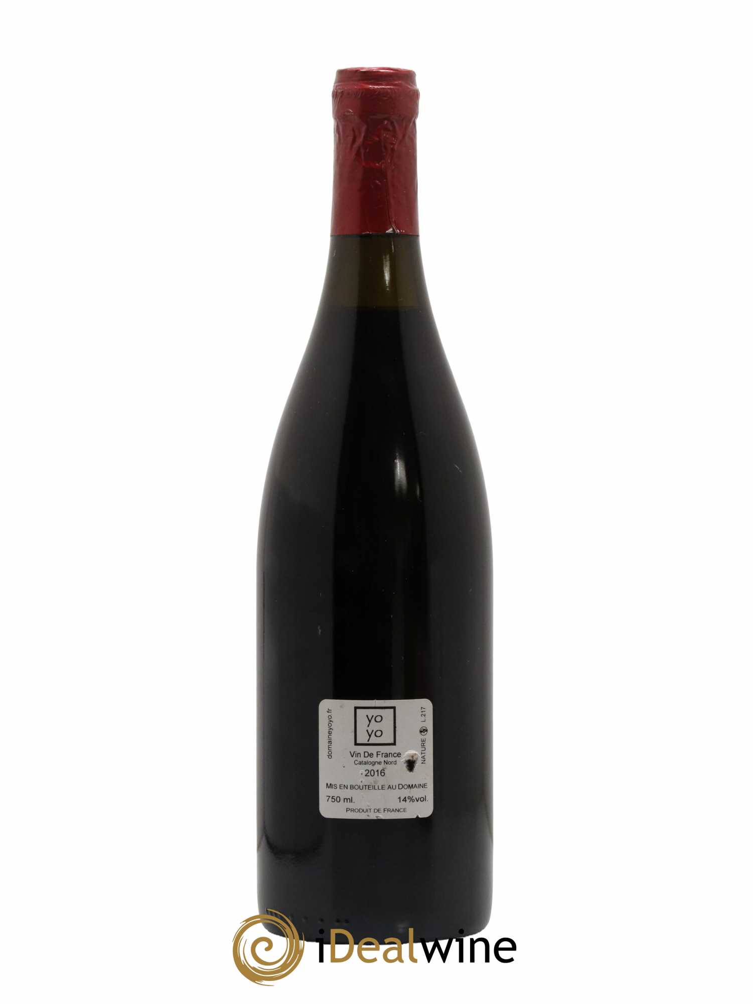 Vin de France Chime.R Domaine Yoyo 2016 - Lot de 1 bouteille - 1