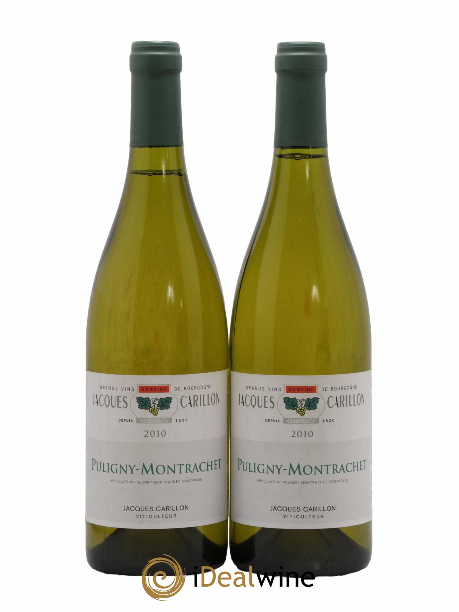 Puligny-Montrachet Jacques Carillon (Domaine) 2010 - Lot de 2 bouteilles - 0