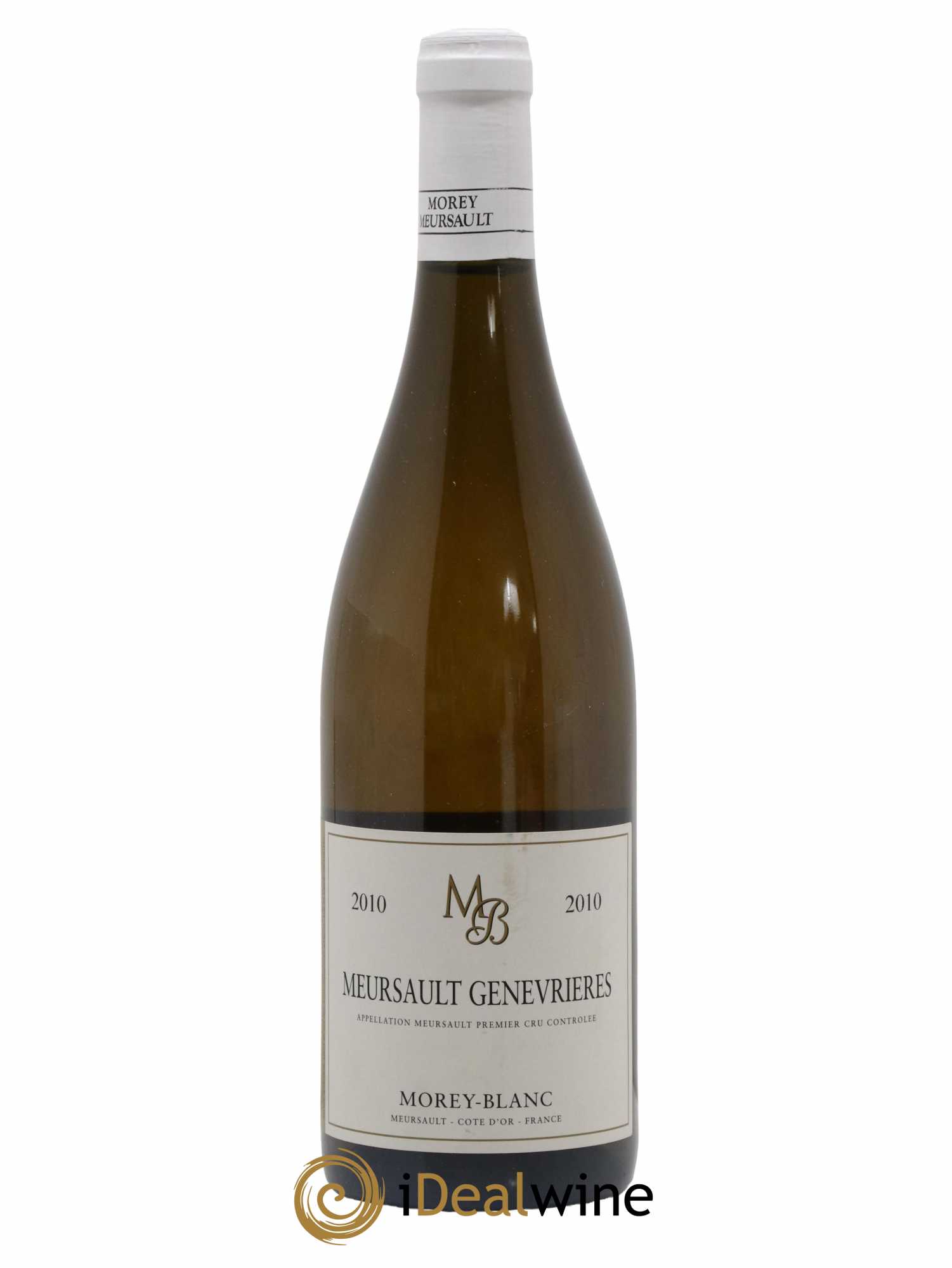 Meursault 1er Cru Genevrières Morey-Blanc 2010 - Lot de 1 bouteille - 0
