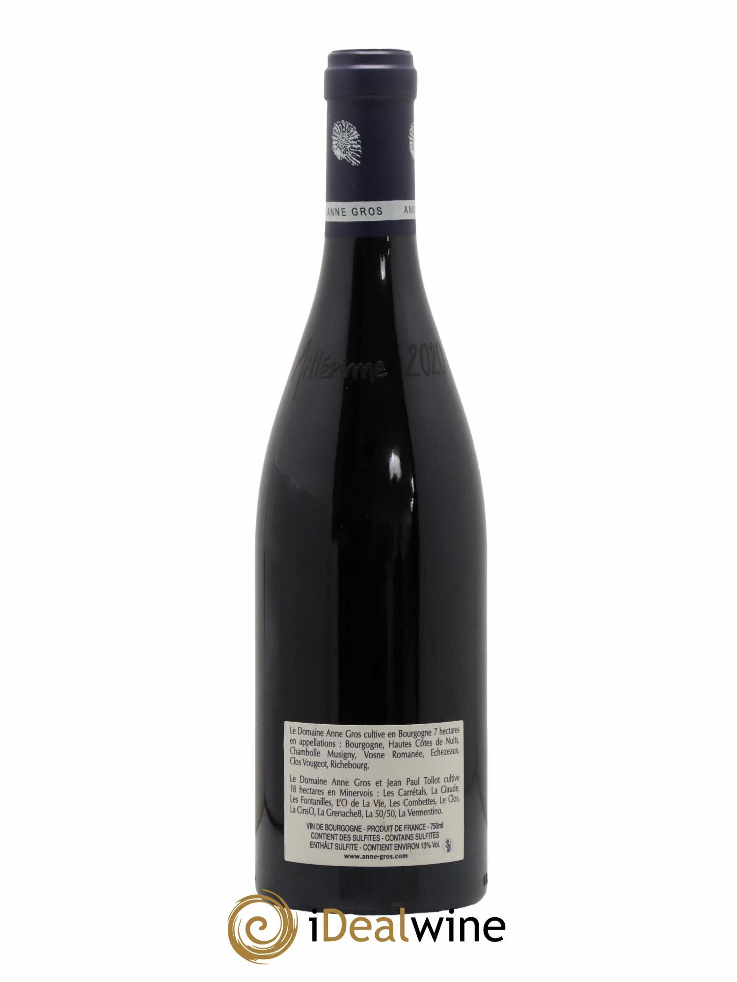 Richebourg Grand Cru Anne Gros 2020 - Lot of 1 bottle - 1