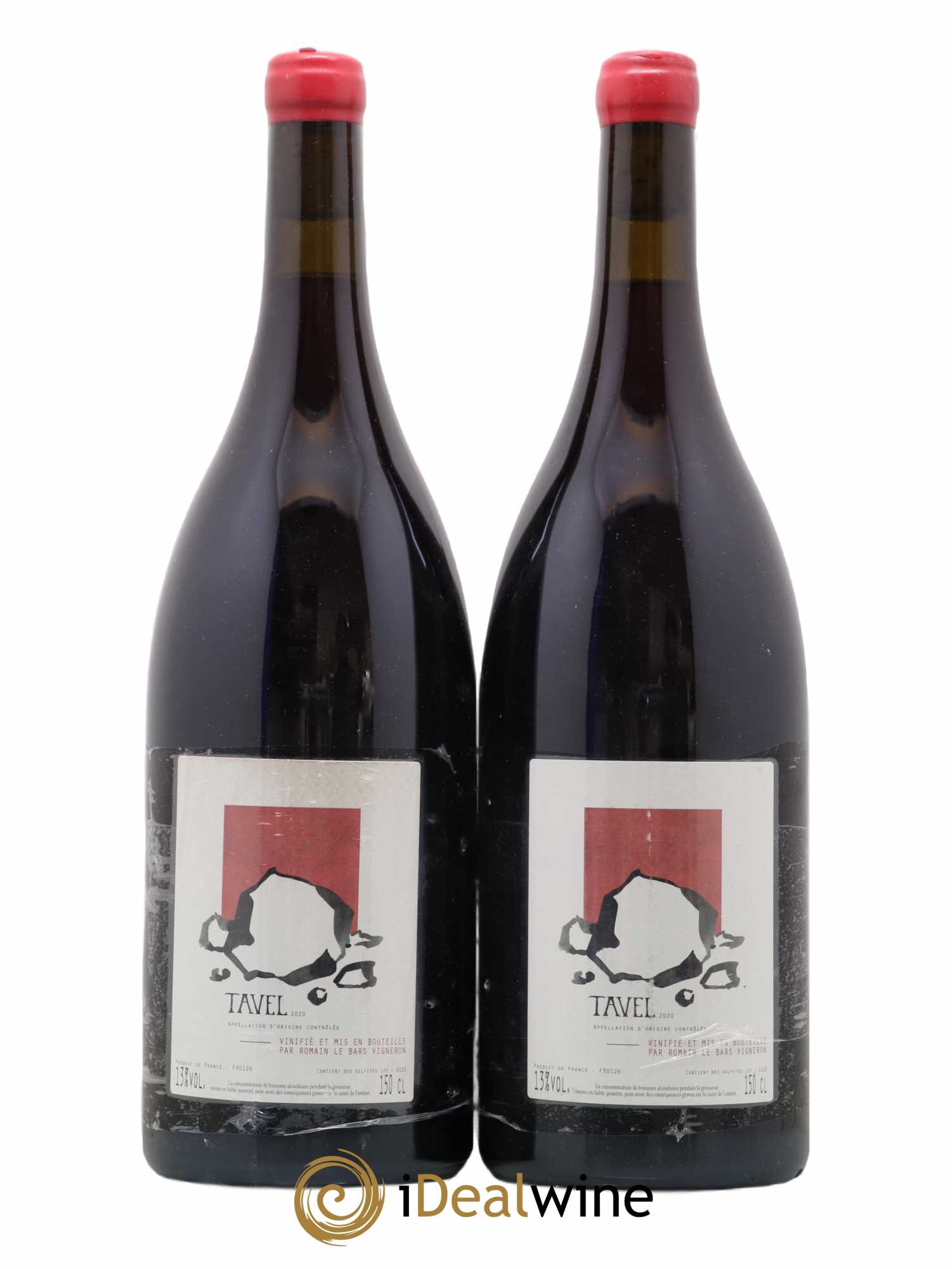 Tavel Romain Le Bars 2020 - Lot de 2 magnums - 0