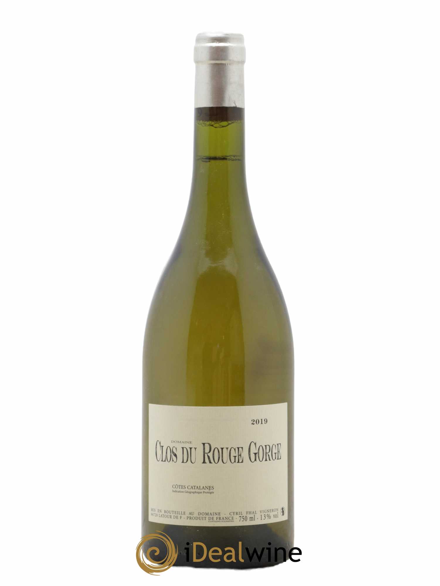 Côtes Catalanes Clos du Rouge Gorge Cyril Fhal 2019 - Lot de 1 bouteille - 0