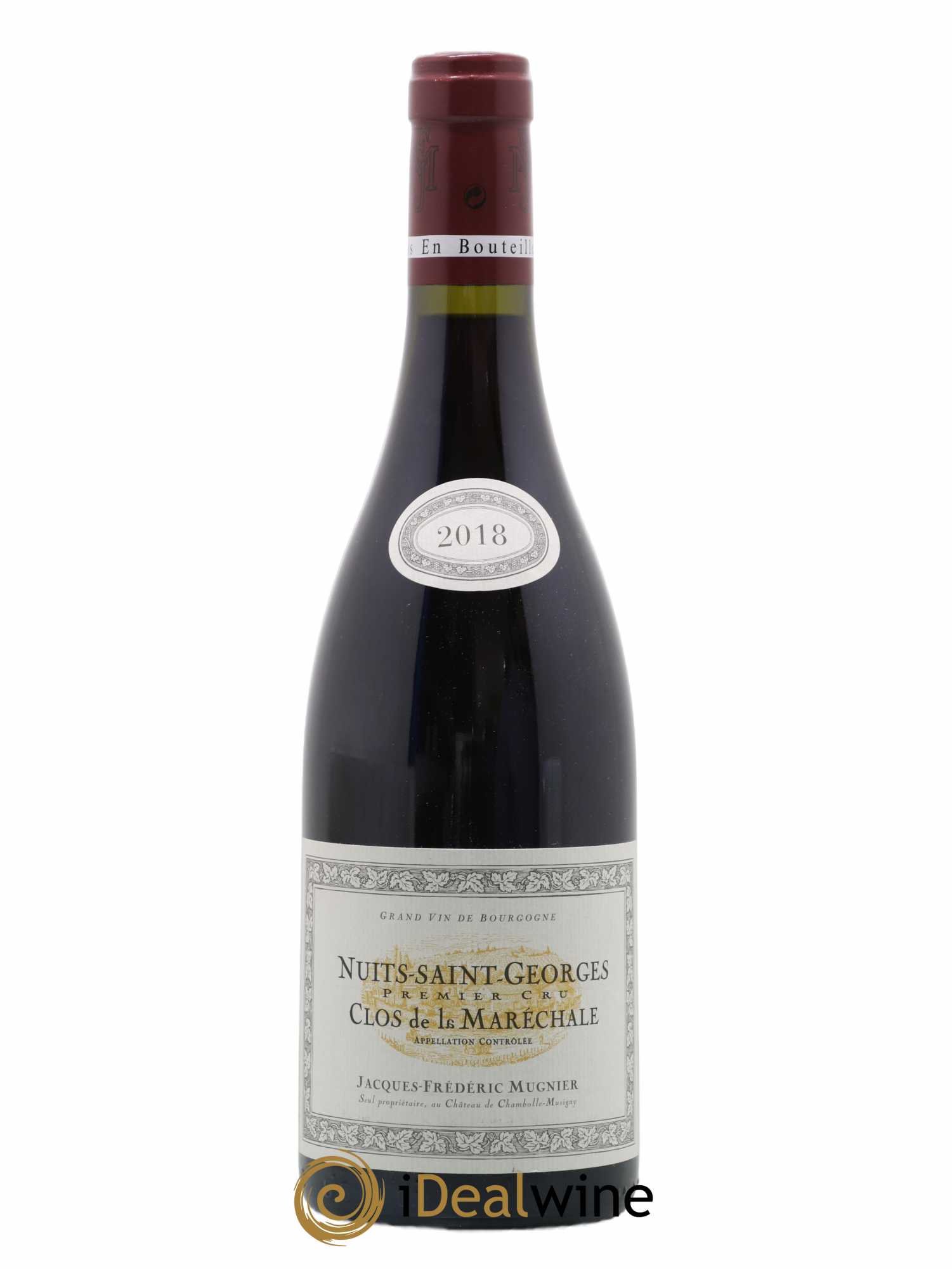 Nuits-Saint-Georges 1er Cru Clos de La Maréchale Jacques-Frédéric Mugnier (sans prix de réserve) 2018 - Lot de 1 bouteille - 0