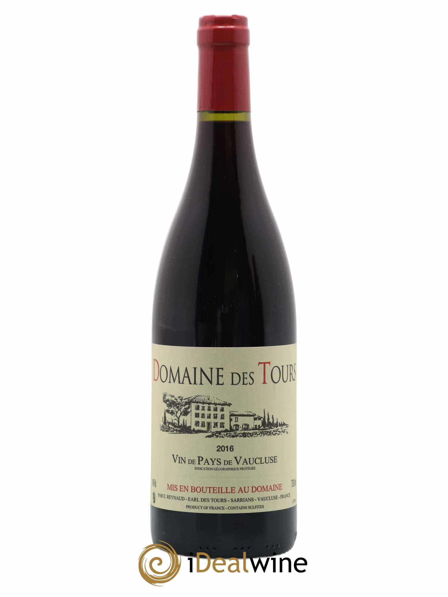Vaucluse (Vin de Pays de Vaucluse) Domaine des Tours Emmanuel Reynaud (sans prix de réserve) 2016 - Lot de 1 bouteille - 0