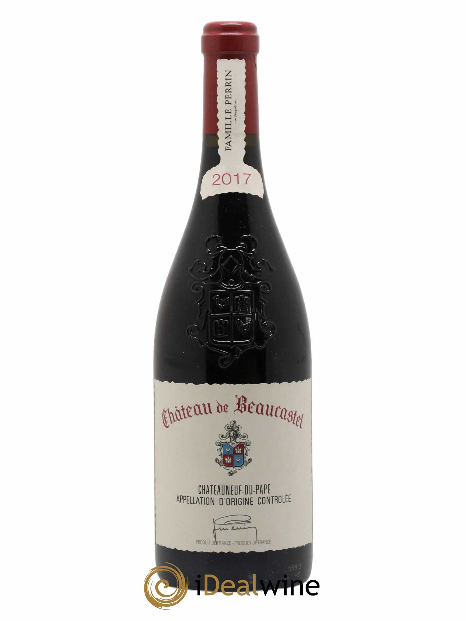 Châteauneuf-du-Pape Château de Beaucastel Famille Perrin 2017 - Lot de 1 bouteille - 0