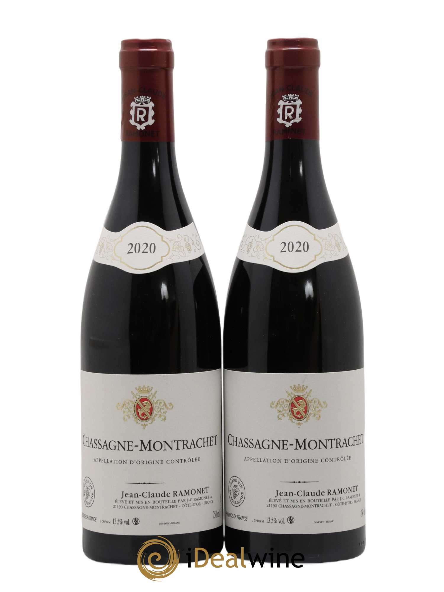 Chassagne-Montrachet Ramonet (Domaine) (sans prix de réserve) 2020 - Lot de 2 bouteilles - 0