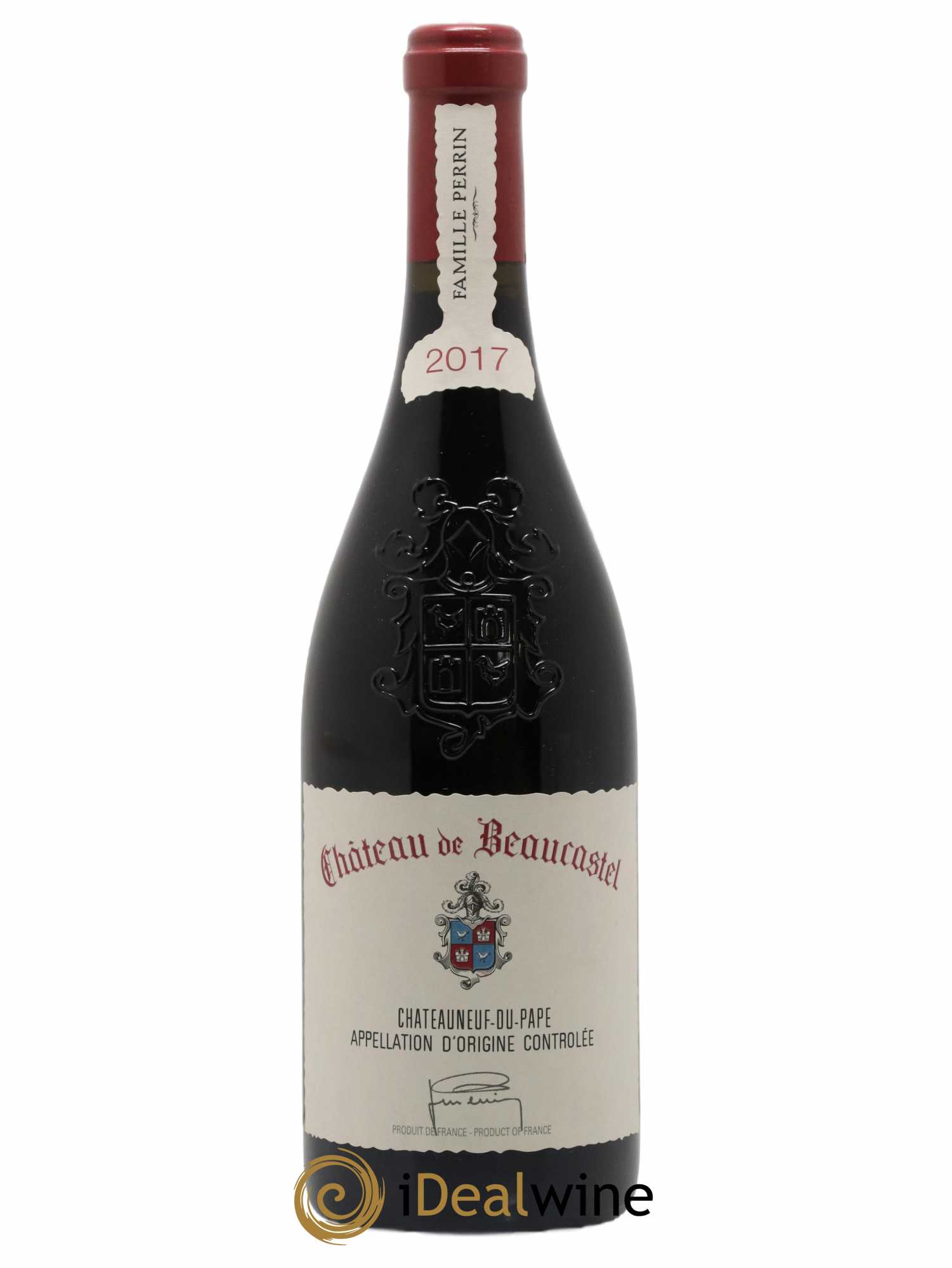Châteauneuf-du-Pape Château de Beaucastel Famille Perrin 2017 - Lot de 1 bouteille - 0