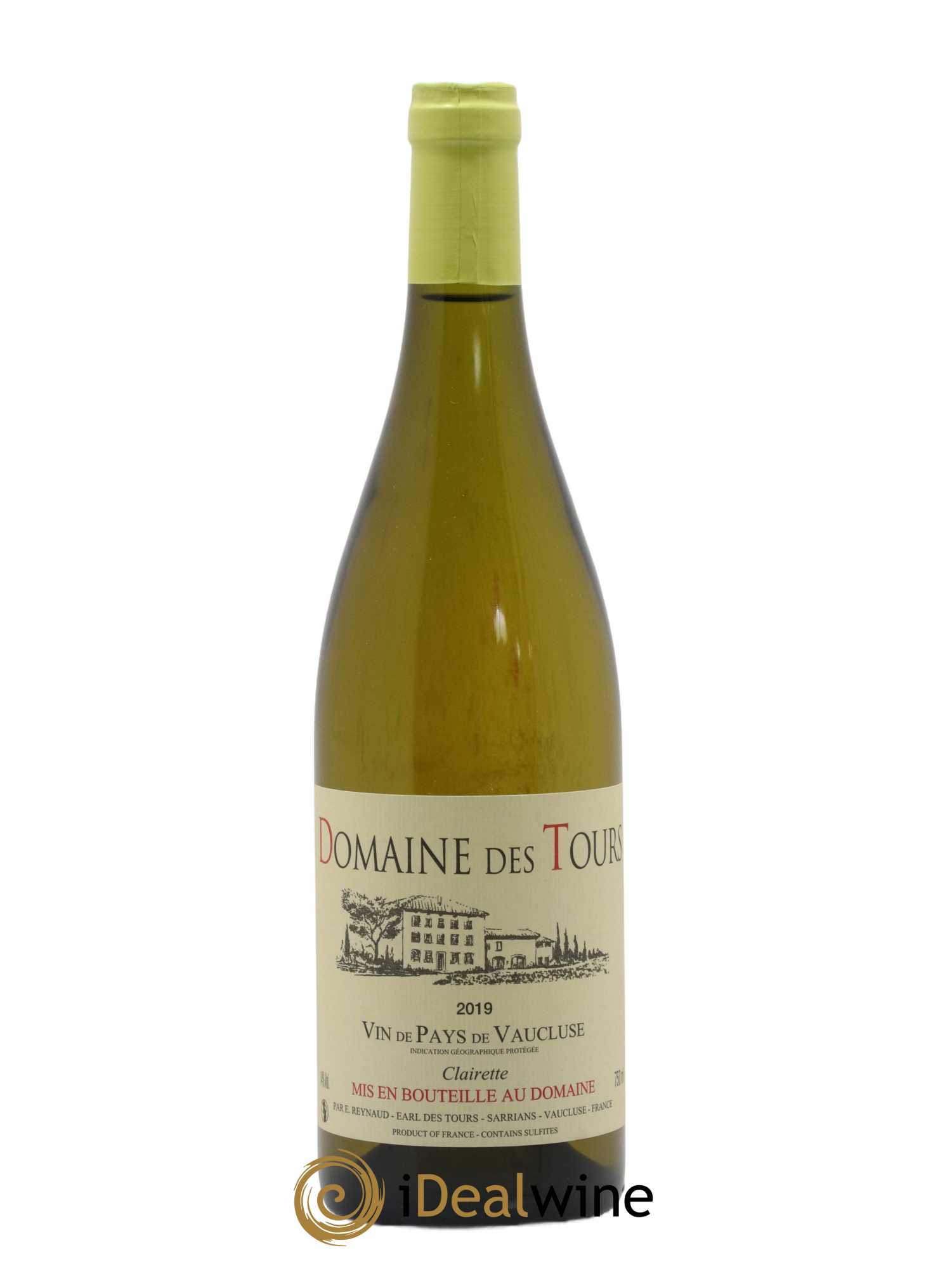 Vaucluse (Vin de Pays de Vaucluse) Domaine des Tours Emmanuel Reynaud (sans prix de réserve) 2019 - Lot de 1 bouteille - 0