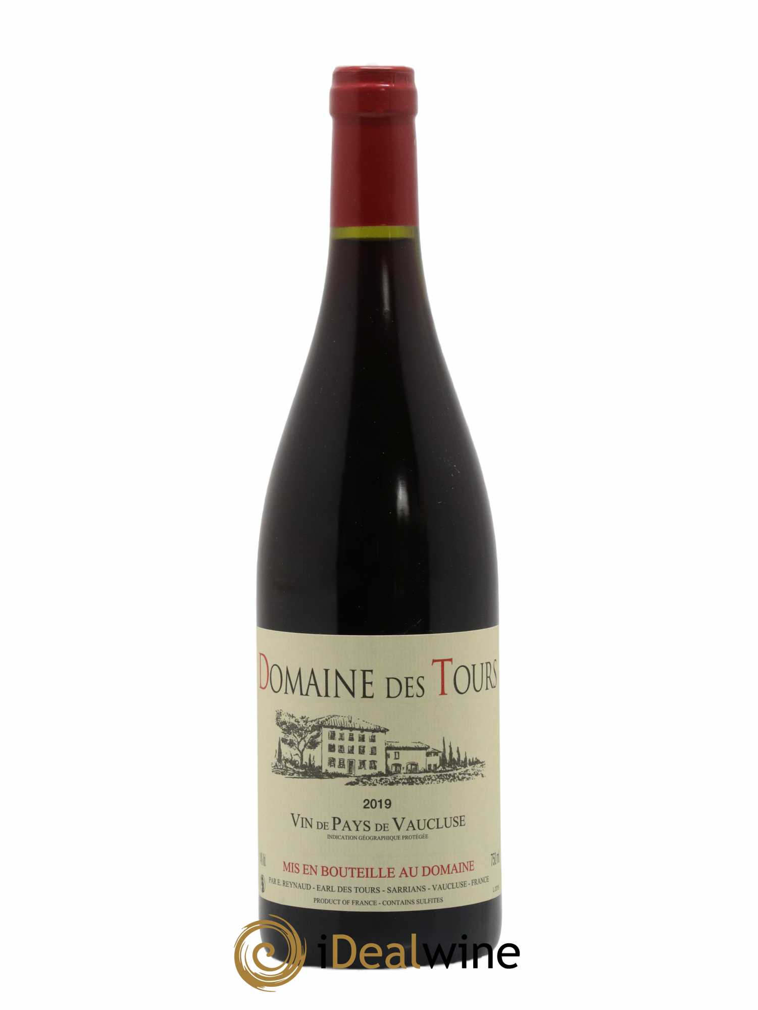 Vaucluse (Vin de Pays de Vaucluse) Domaine des Tours Emmanuel Reynaud 2019 - Posten von 1 Flasche - 0