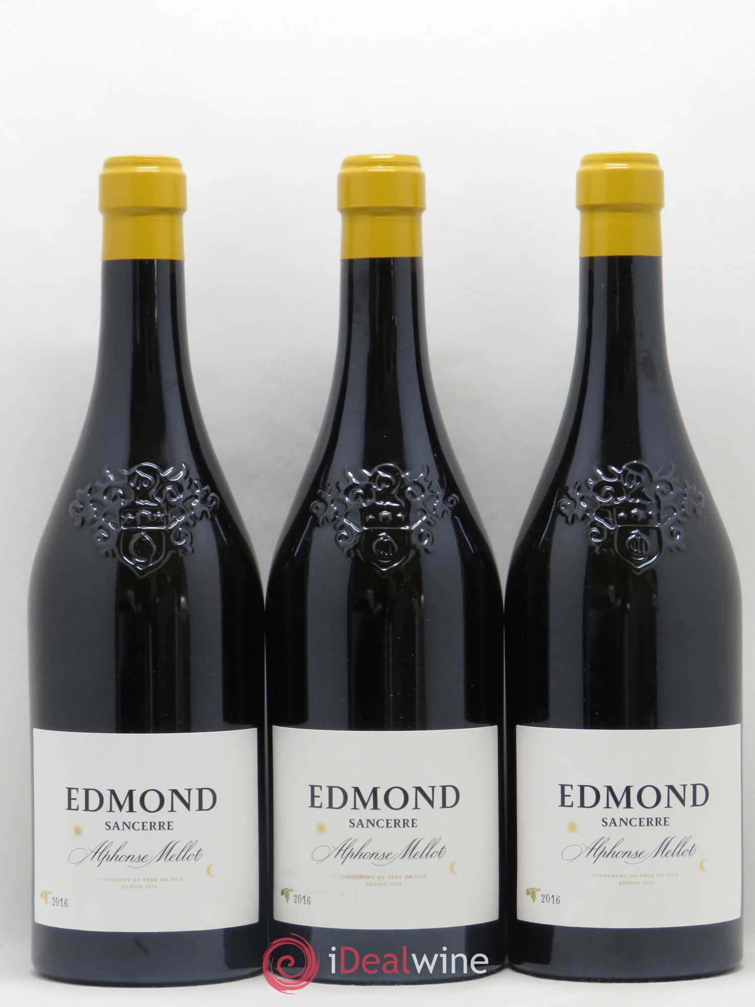 Sancerre Cuvée Edmond Alphonse Mellot 2016 - Lot de 3 bouteilles - 0