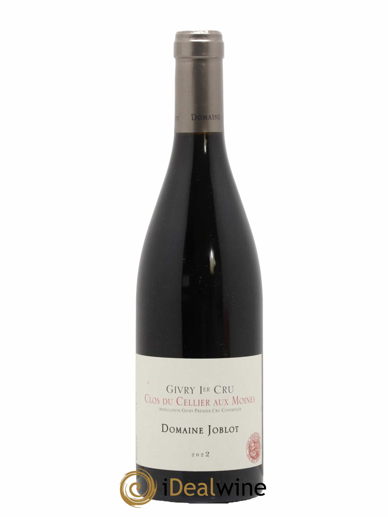 Givry 1er Cru Clos du Cellier aux Moines Joblot (Domaine) 2022 - Lot de 1 bouteille - 0