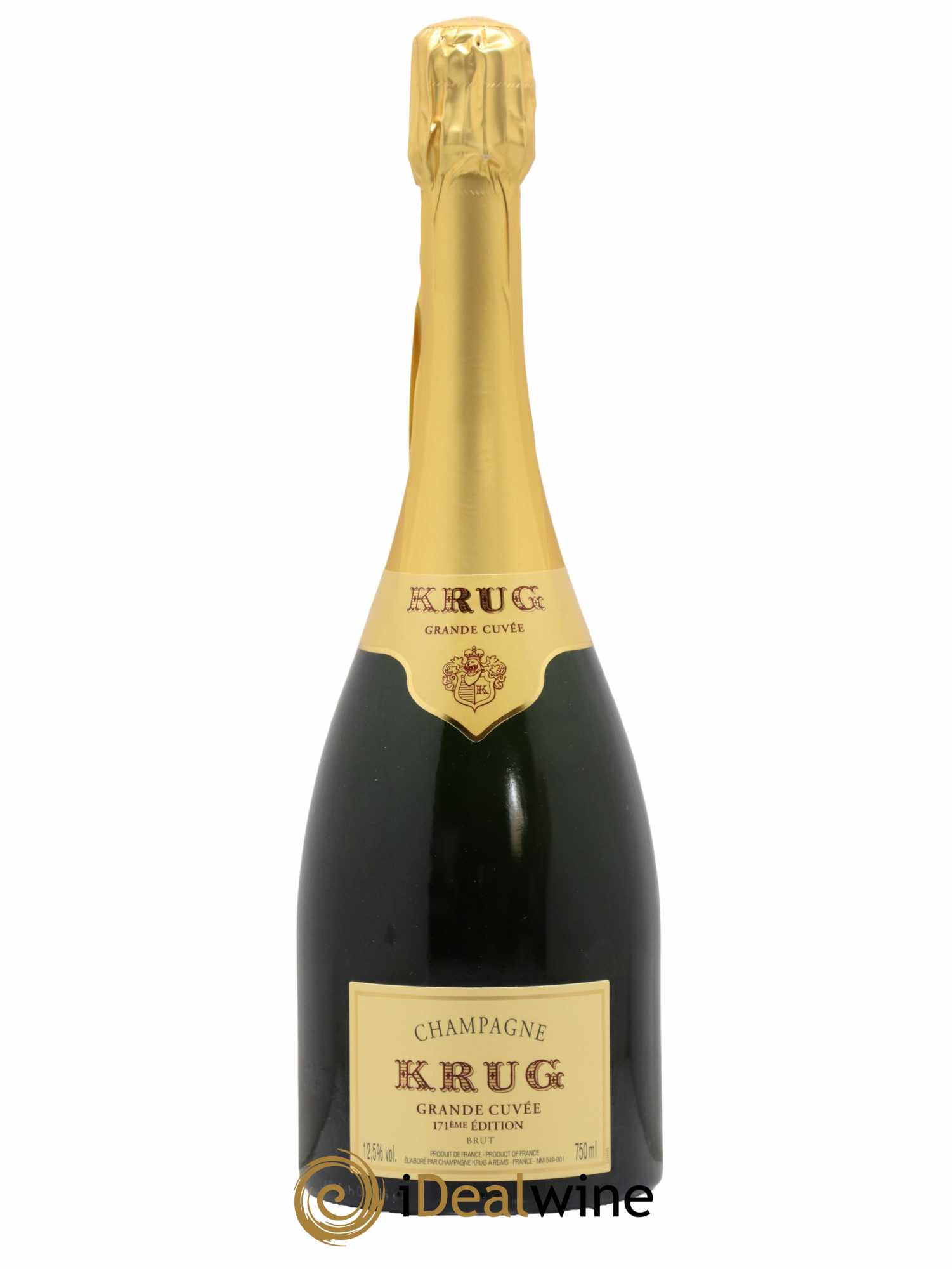 Grande Cuvée Brut - 171ème édition Krug - Lot de 1 bouteille - 0