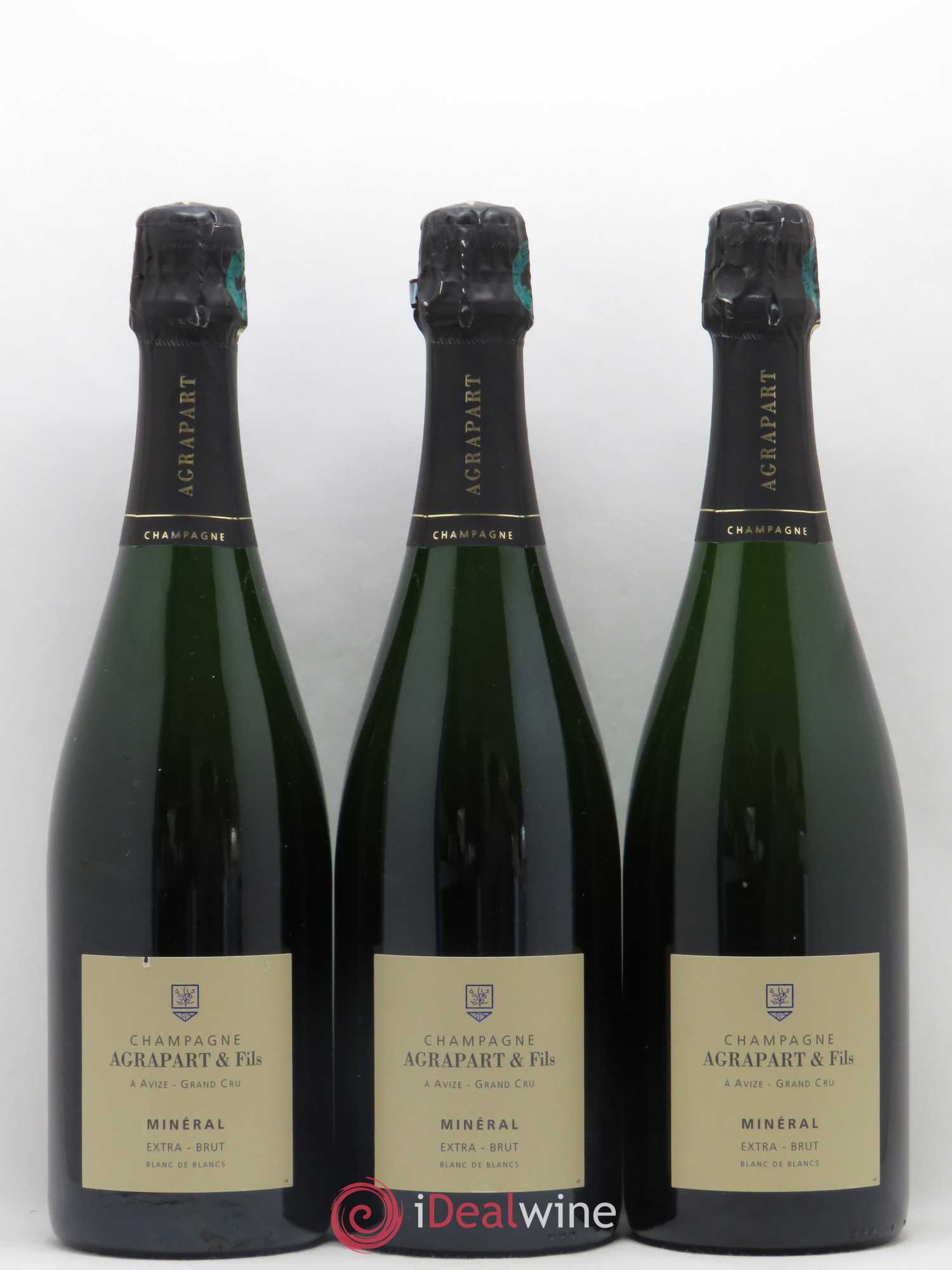 Minéral Blanc de Blancs Extra-Brut Agrapart & Fils 2009 - Lot de 3 bouteilles - 0