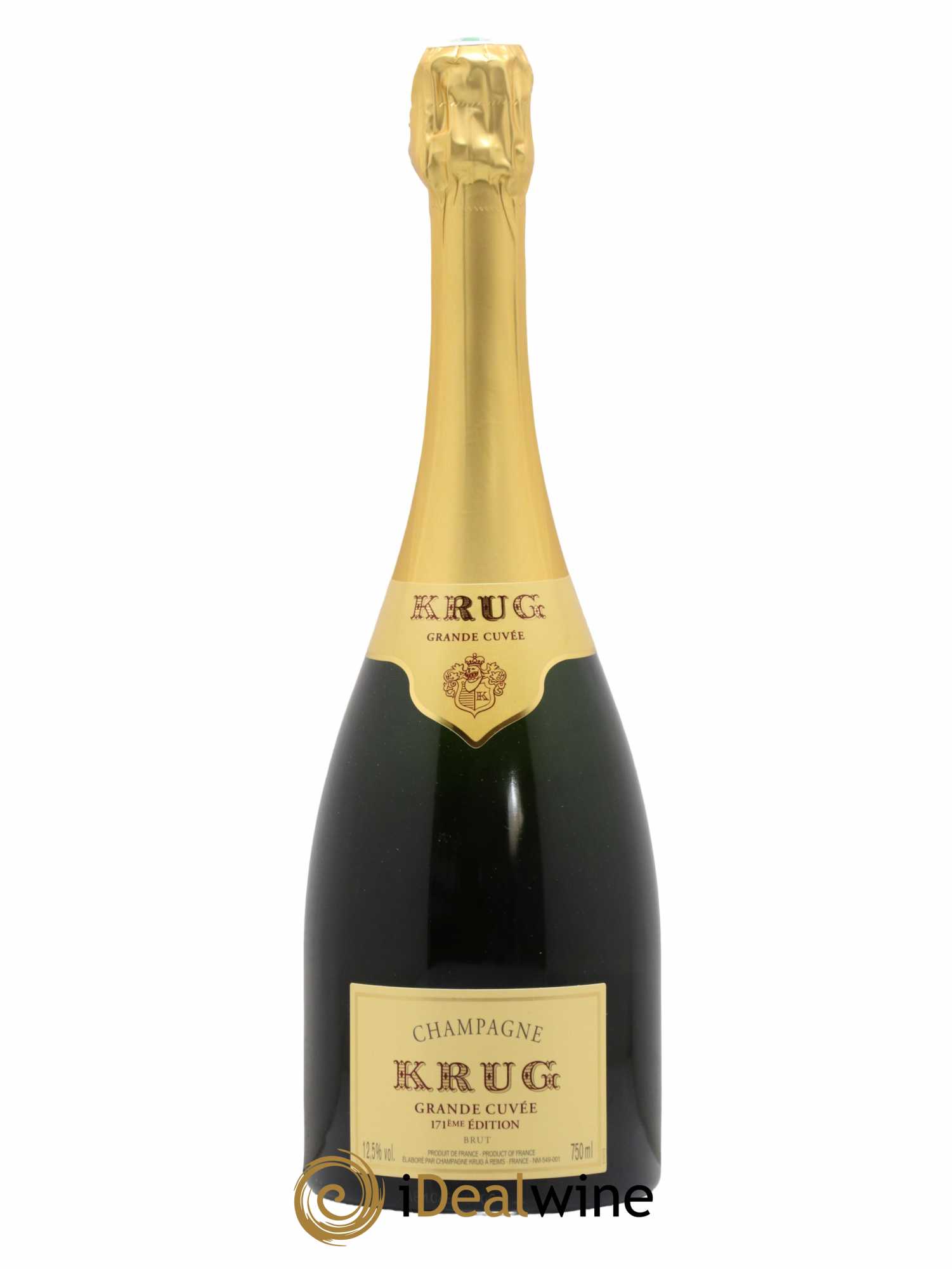 Grande Cuvée Brut - 171ème édition Krug - Lot de 1 bouteille - 0