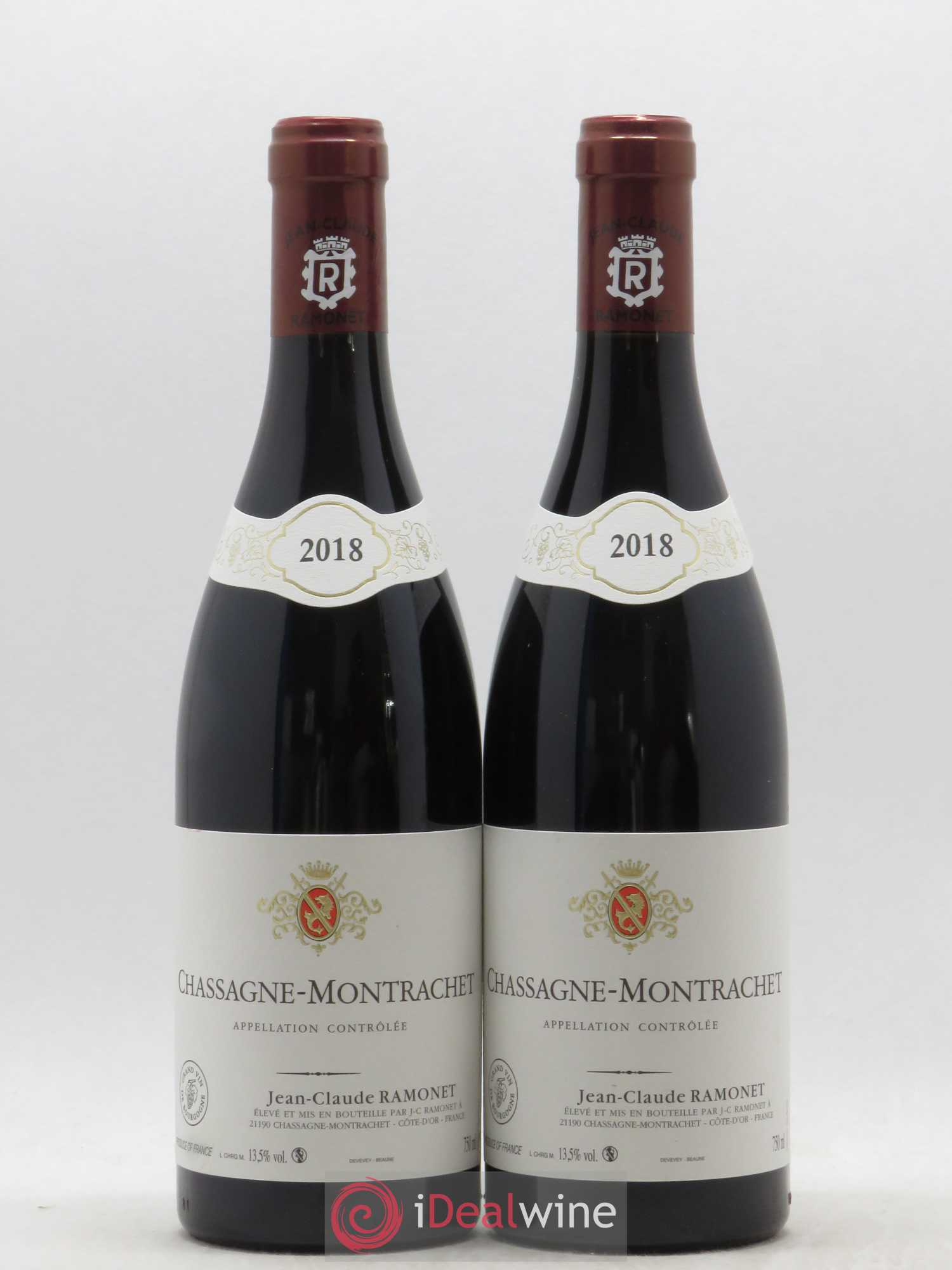 Chassagne-Montrachet Ramonet (Domaine) 2018 - Lot de 2 bouteilles - 0