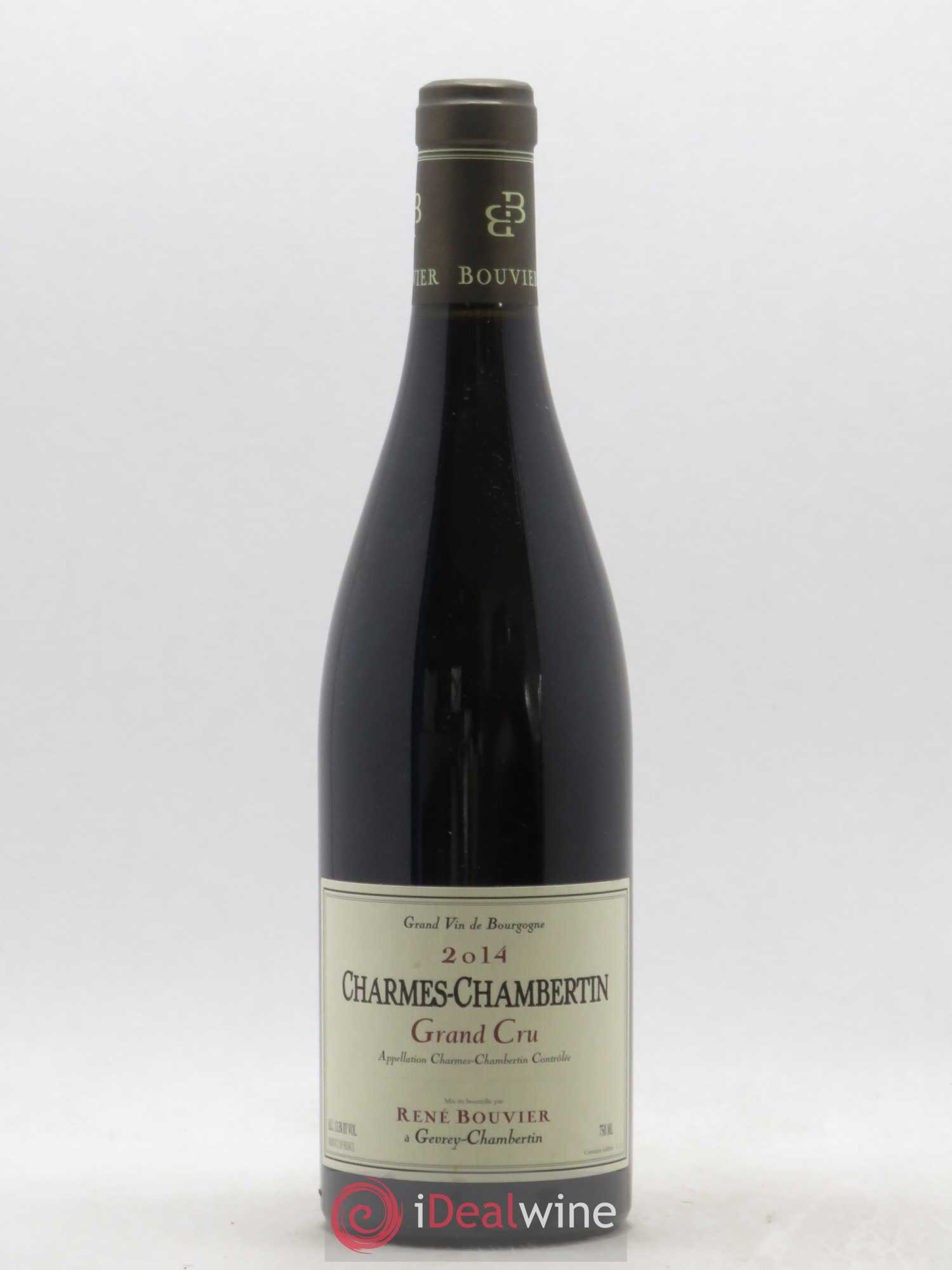 Charmes-Chambertin Grand Cru René Bouvier 2014 - Lot de 1 bouteille - 0