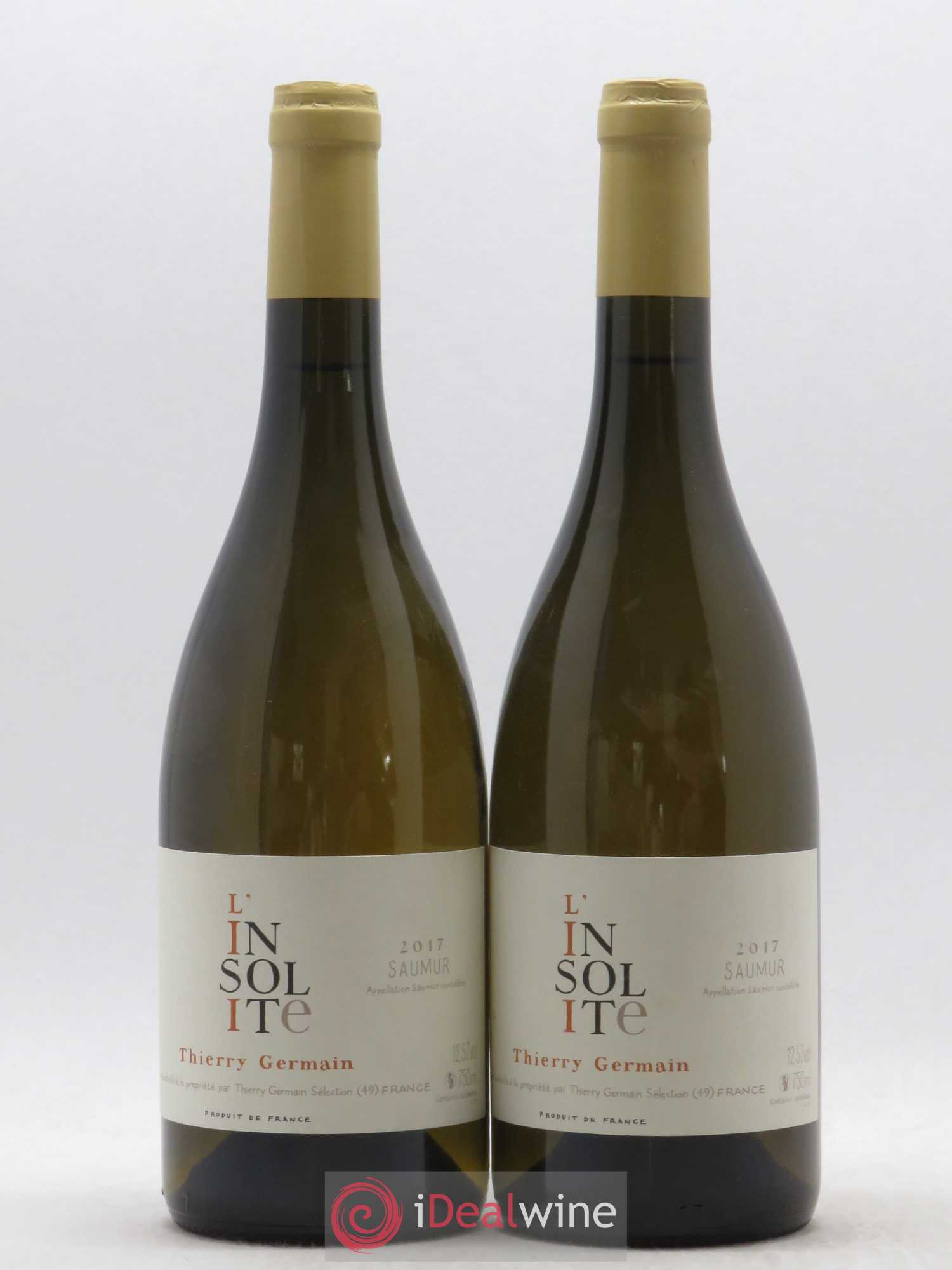 Saumur Insolite Domaine des Roches Neuves - Thierry Germain 2017 - Lot de 2 bouteilles - 0