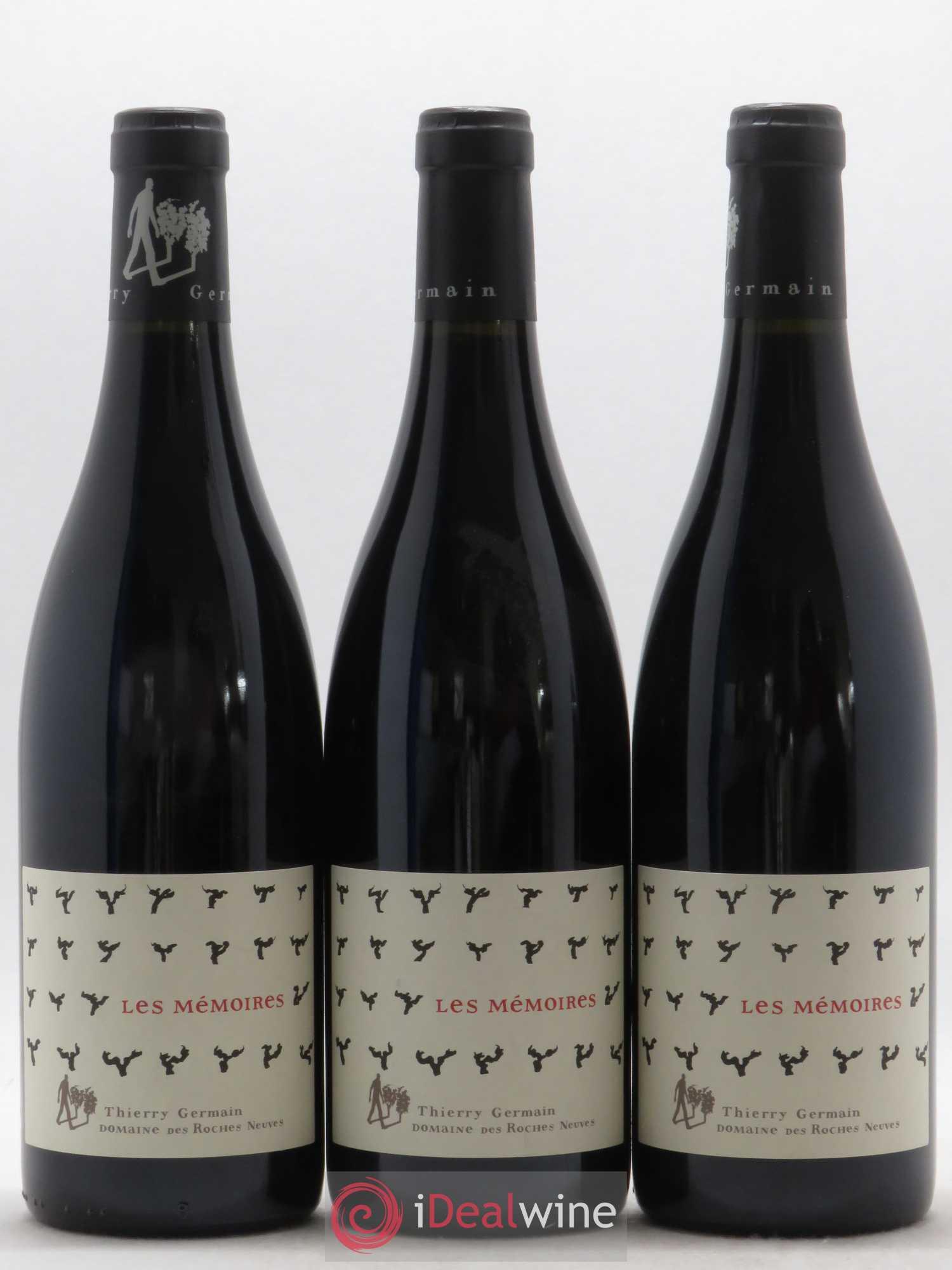 Saumur-Champigny Les Mémoires Domaine des Roches Neuves - Thierry Germain 2018 - Lot de 3 bouteilles - 0