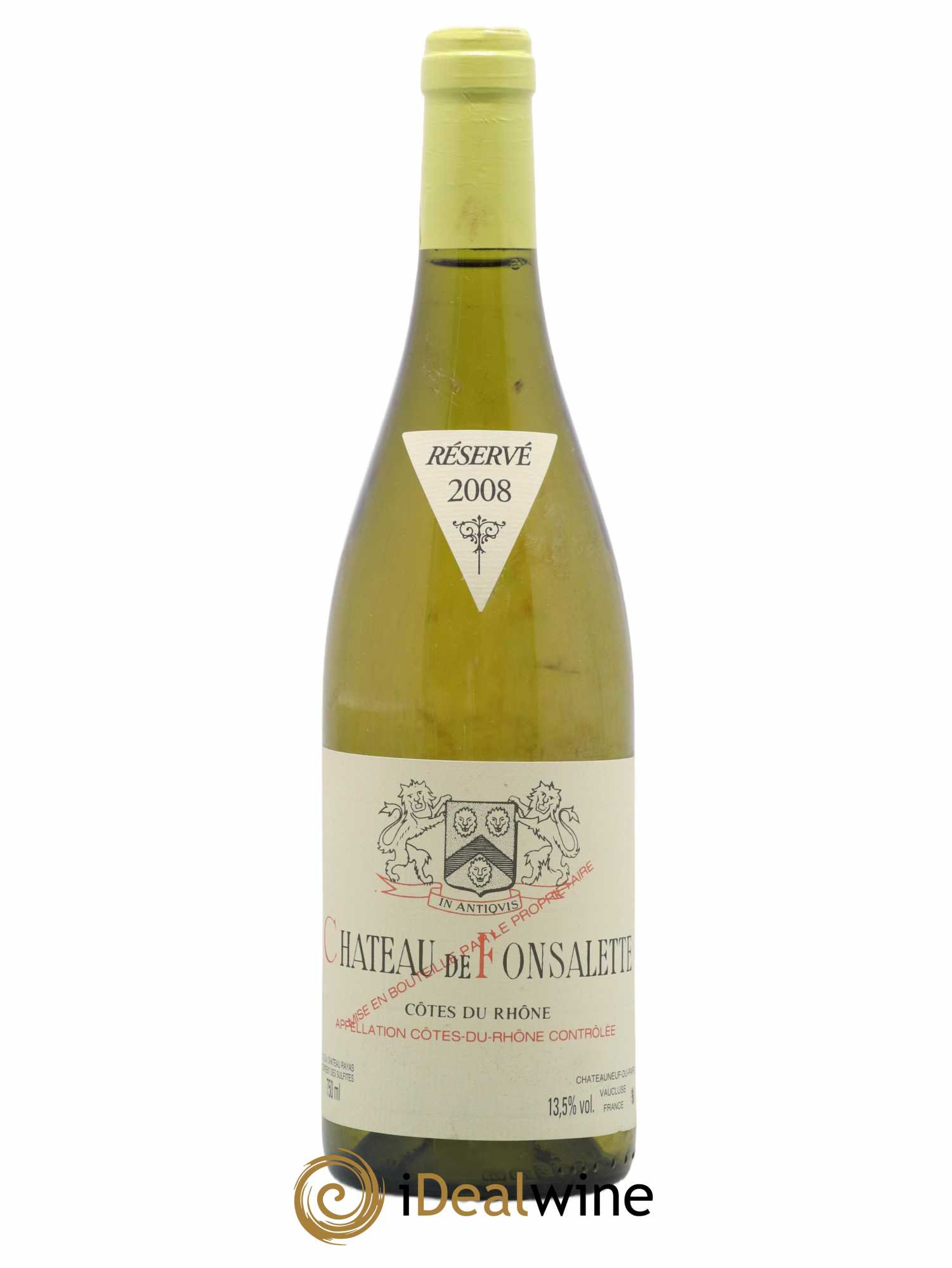 Côtes-du-Rhône Château de Fonsalette Emmanuel Reynaud (sans prix de réserve) 2008 - Lot de 1 bouteille - 0