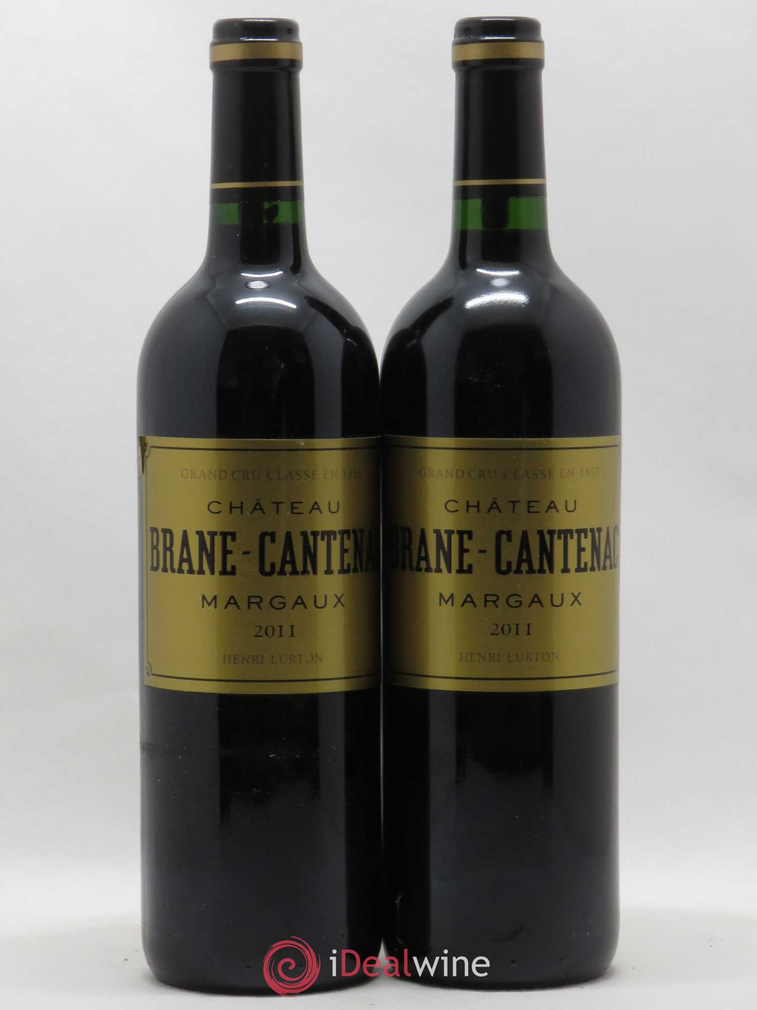 Château Brane Cantenac 2ème Grand Cru Classé 2011 - Lot de 2 bouteilles - 0