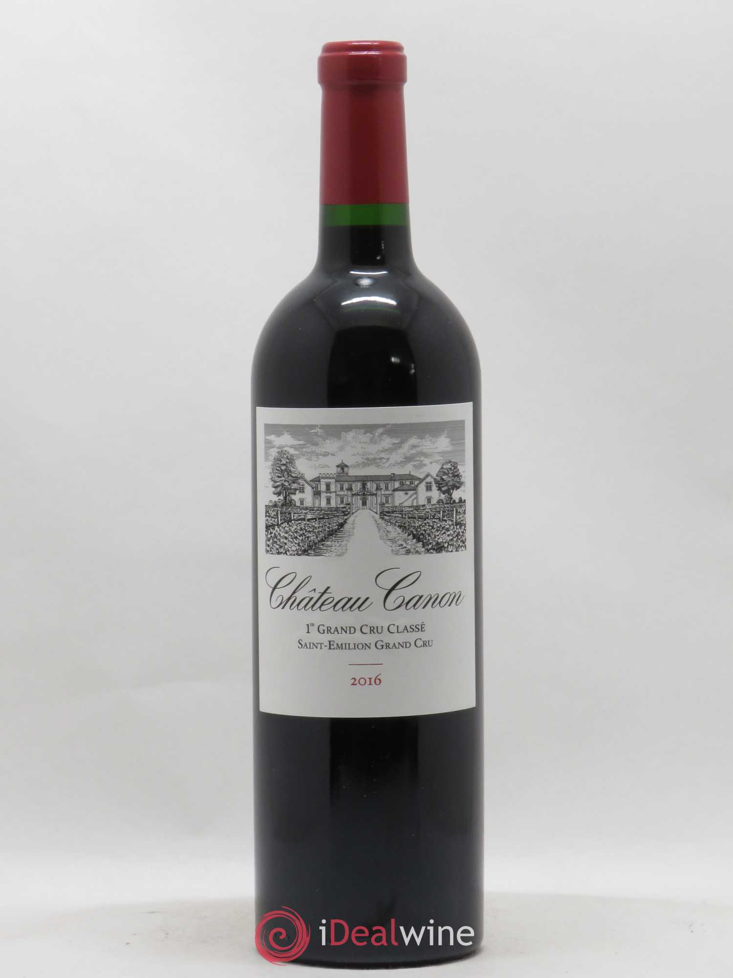 Château Canon 1er Grand Cru Classé B 2016 - Lot de 1 bouteille - 0