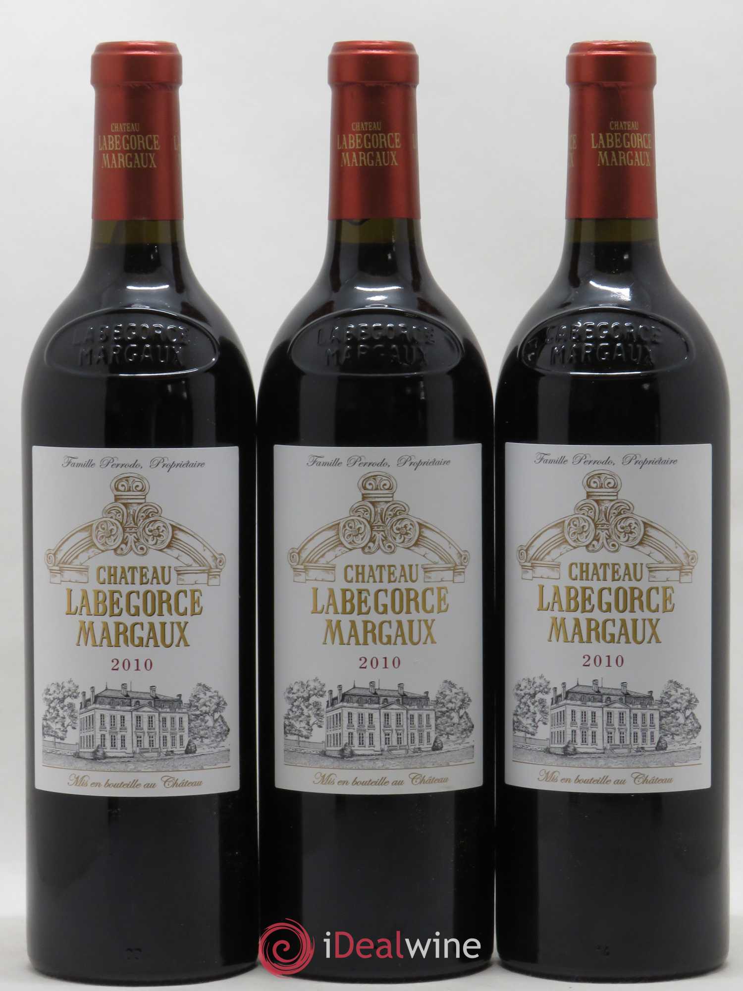 Château Labegorce Cru Bourgeois 2010 - Lot de 3 bouteilles - 0