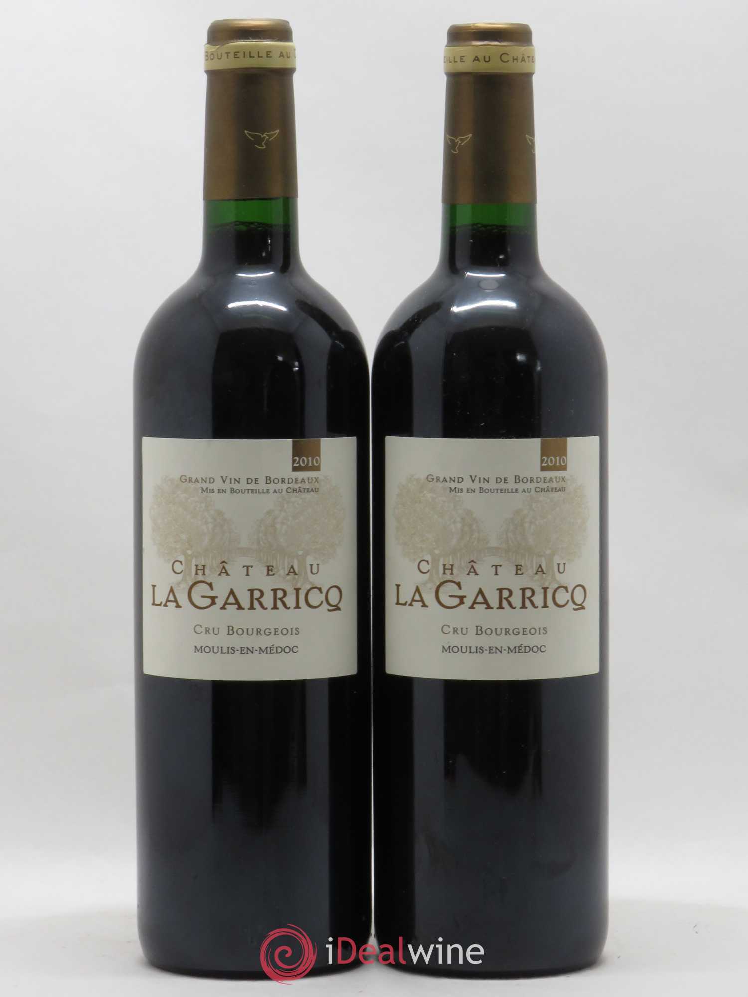 Château La Garricq 2010 - Lot de 2 bouteilles - 0