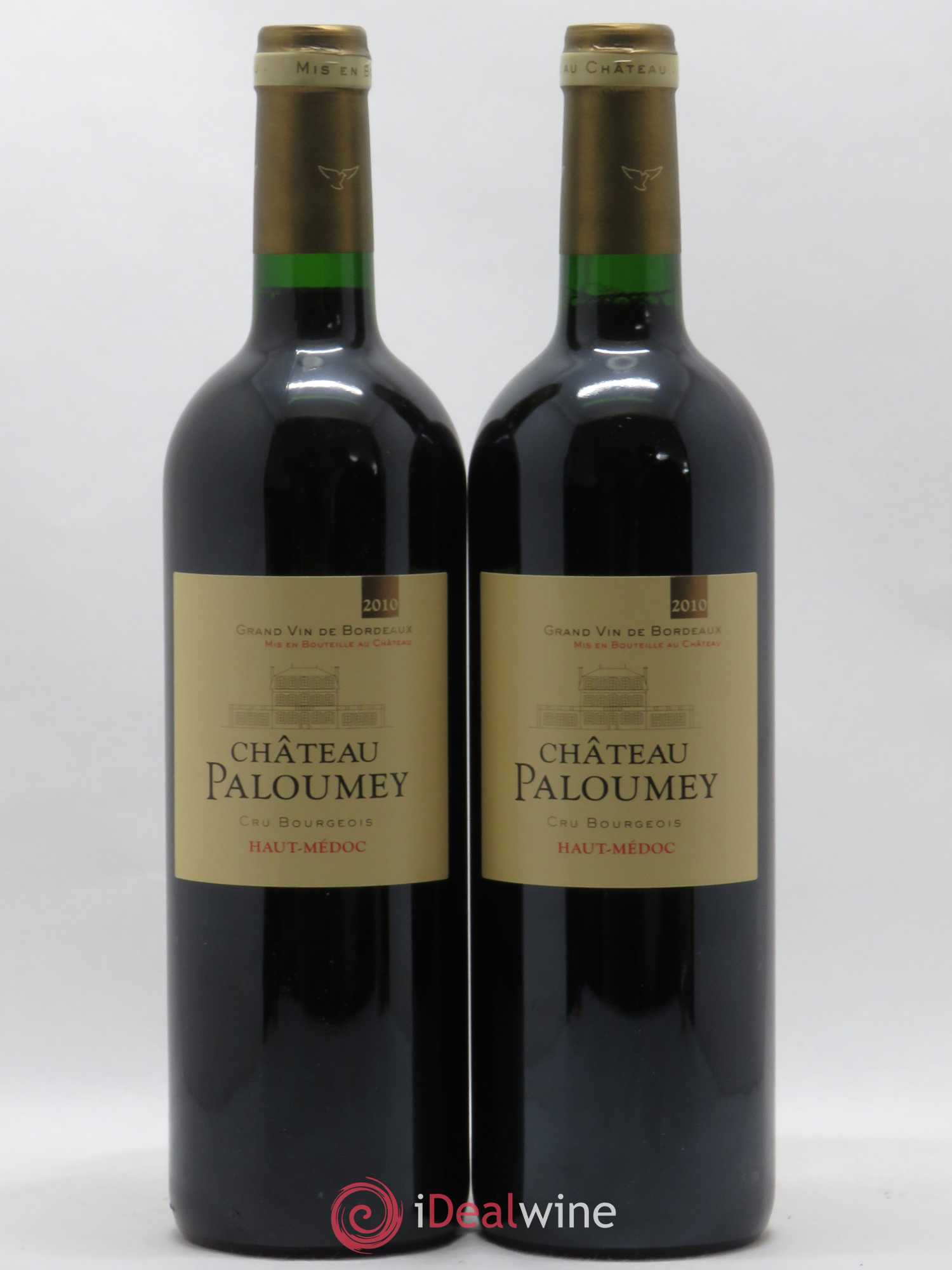 Château Paloumey Cru Bourgeois 2010 - Lot de 2 bouteilles - 0
