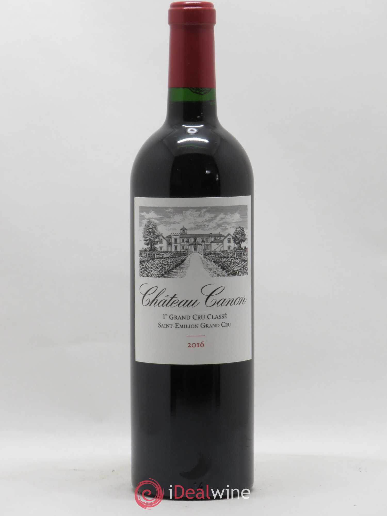 Château Canon 1er Grand Cru Classé B 2016 - Lot de 1 bouteille - 0
