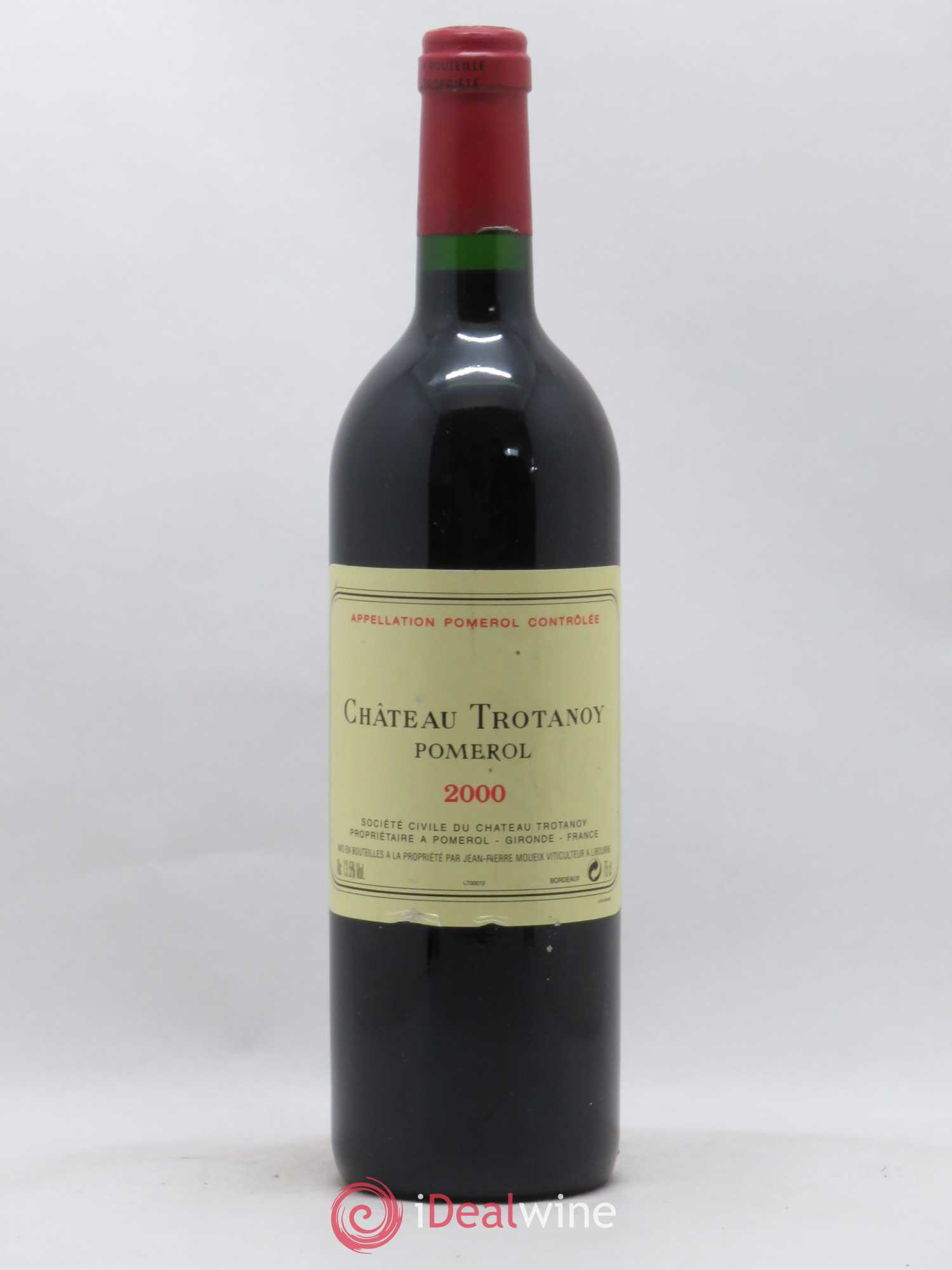 Château Trotanoy 2000 - Lot de 1 bouteille - 0
