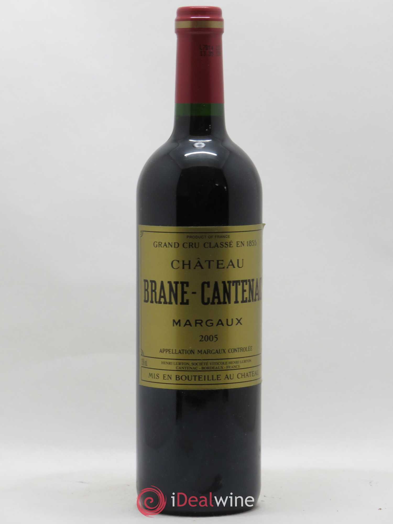 Château Brane Cantenac 2ème Grand Cru Classé 2005 - Lot de 1 bouteille - 0