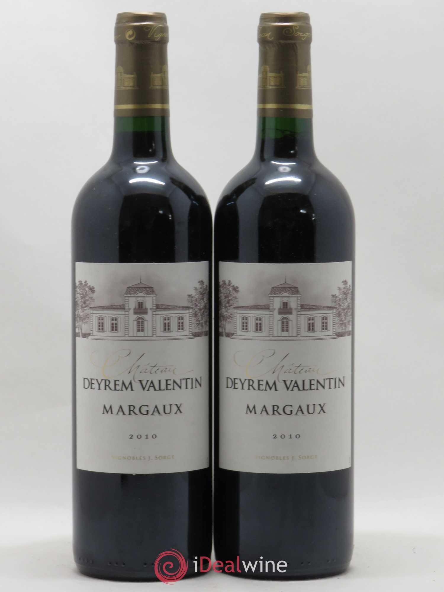 Château Deyrem Valentin Cru Bourgeois 2010 - Lot de 2 bouteilles - 0