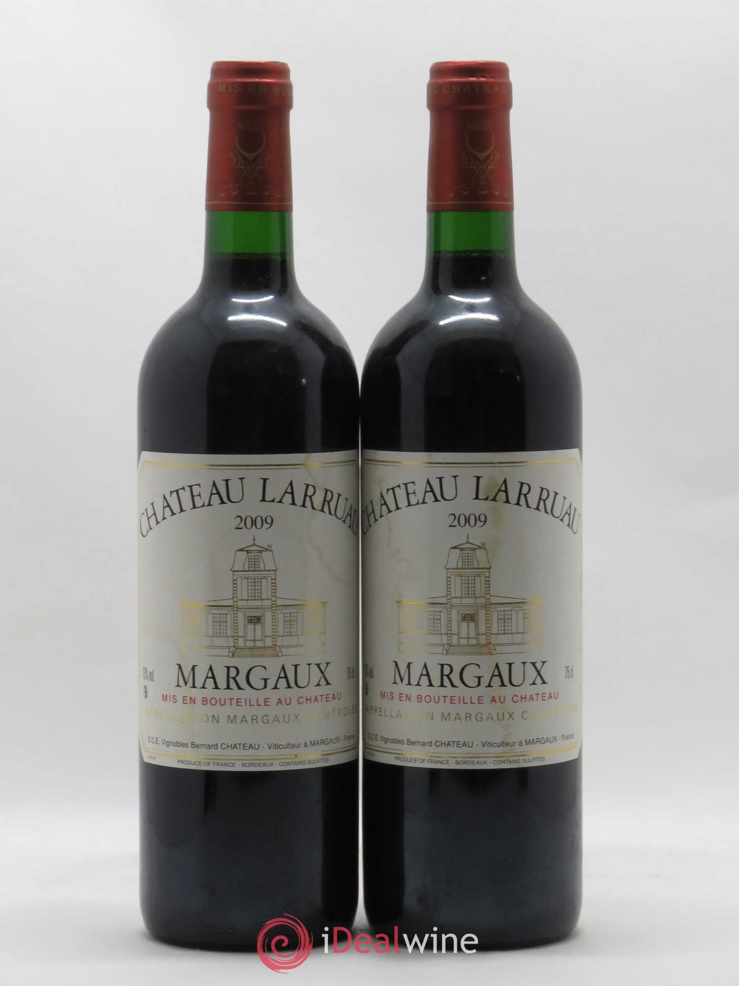 Château Larruau 2009 - Lot de 2 bouteilles - 0