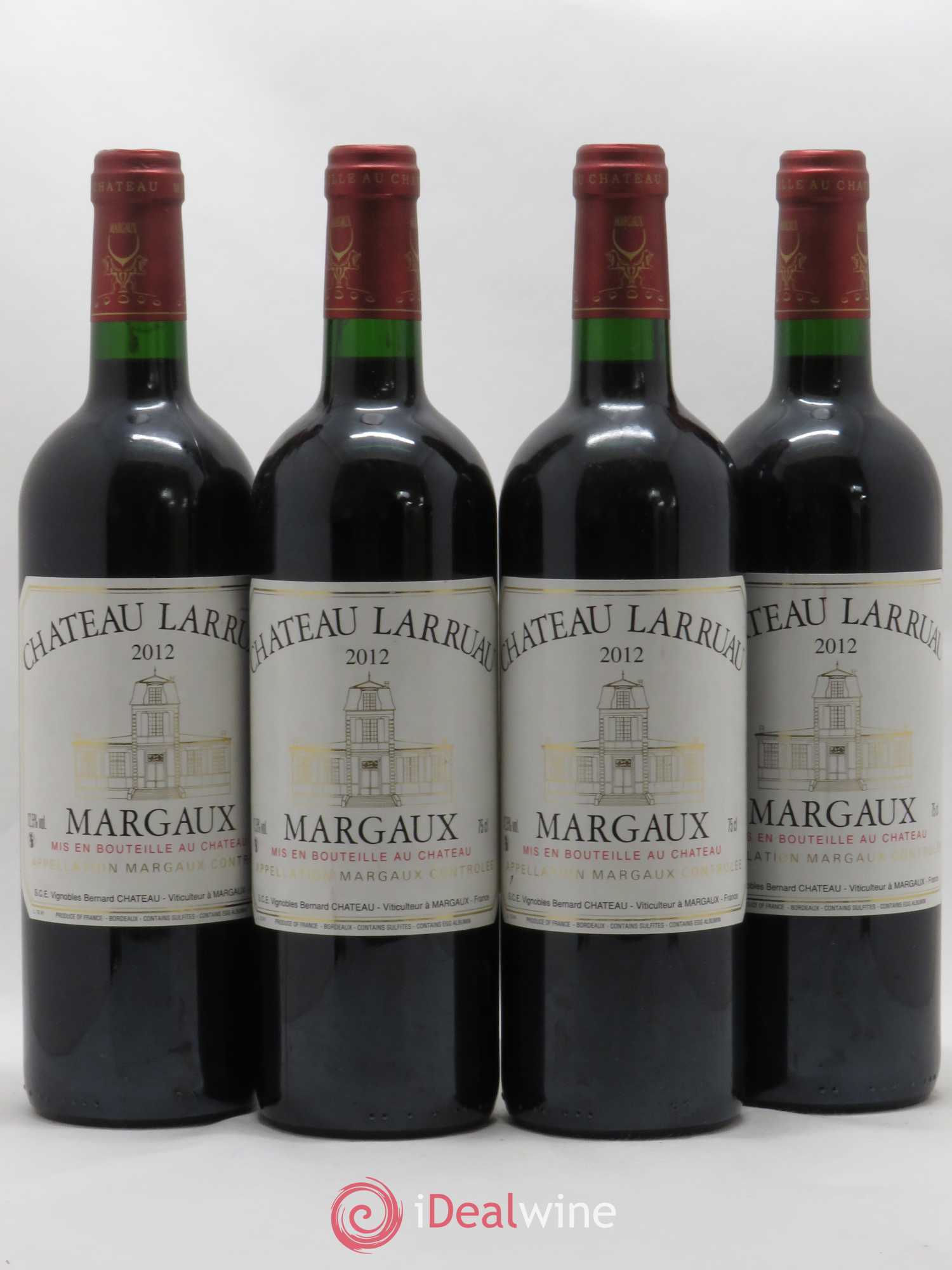 Château Larruau 2012 - Lot de 4 bouteilles - 0