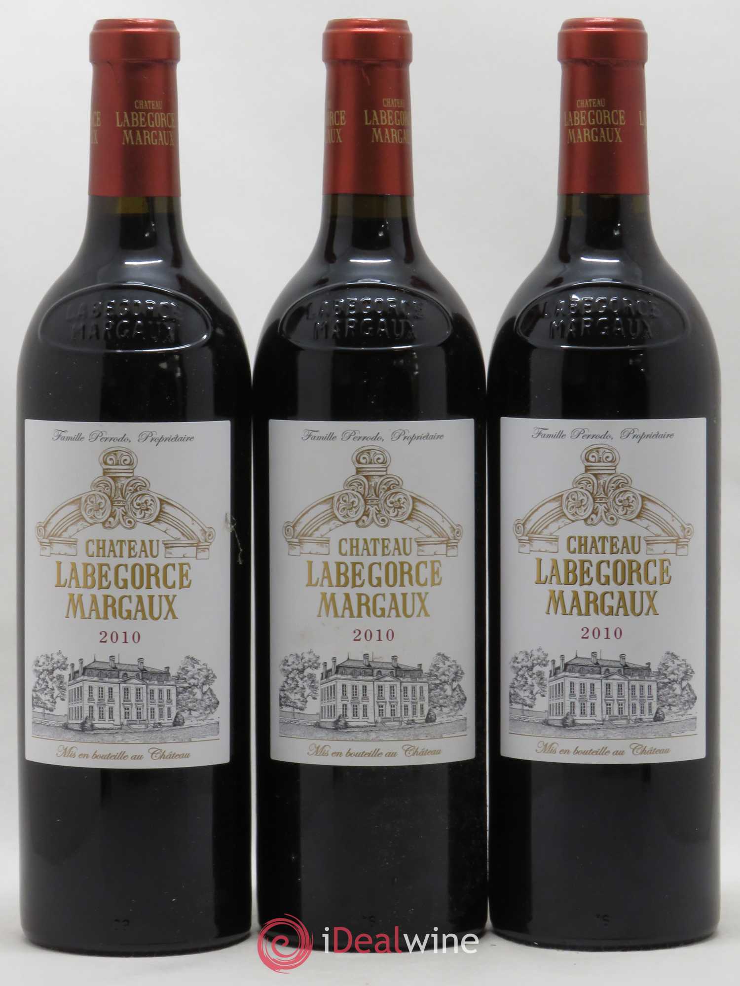 Château Labegorce Cru Bourgeois 2010 - Lot de 3 bouteilles - 0