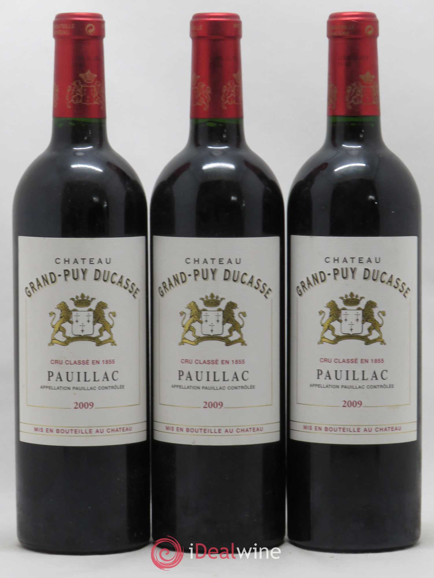 Château Grand Puy Ducasse 5ème Grand Cru Classé 2009 - Lot de 3 bouteilles - 0