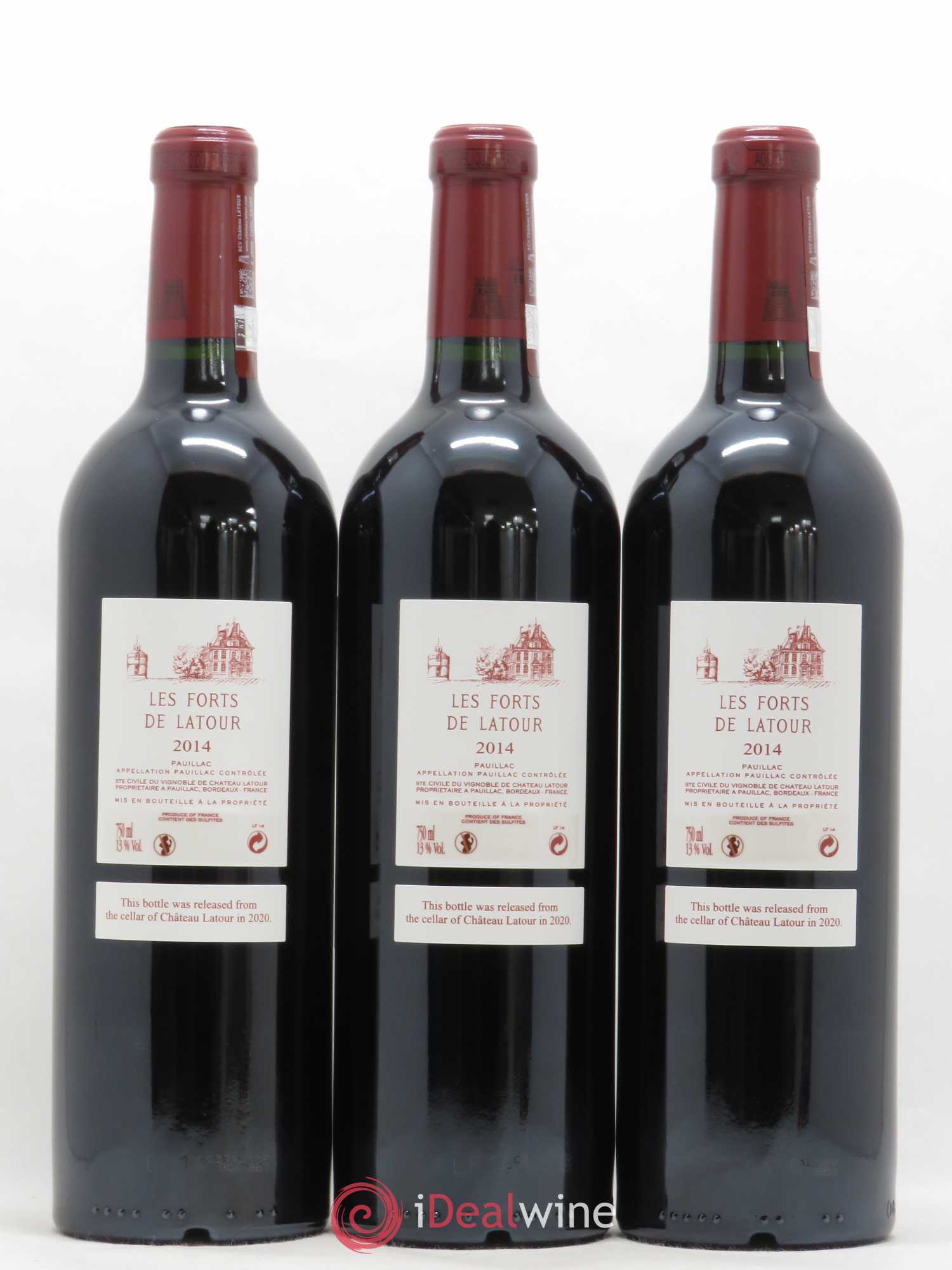 Les Forts de Latour Second Vin 2014 - Lot de 3 bouteilles - 1