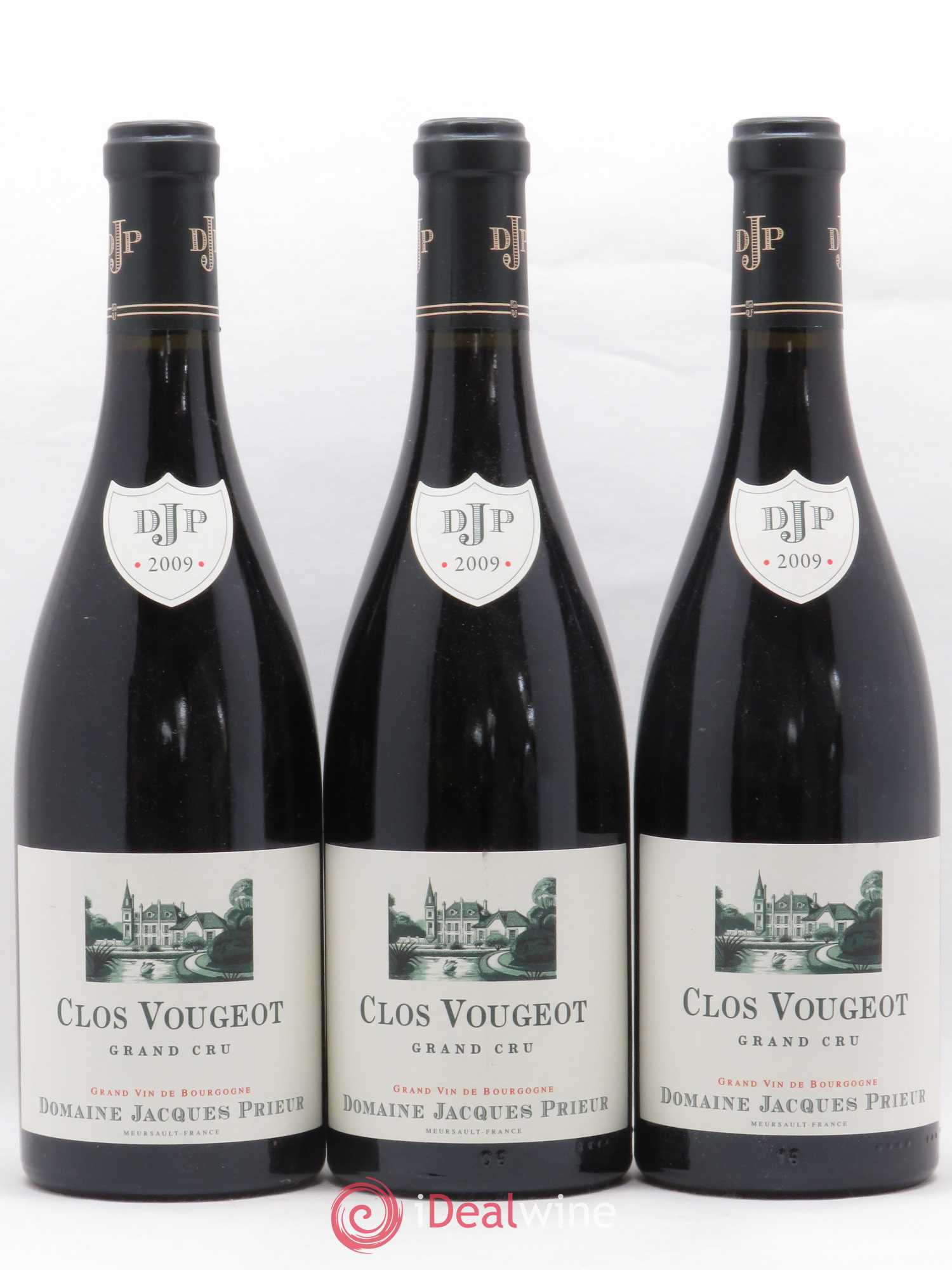 Clos de Vougeot Grand Cru Jacques Prieur (Domaine) 2009 - Lot de 3 bouteilles - 0