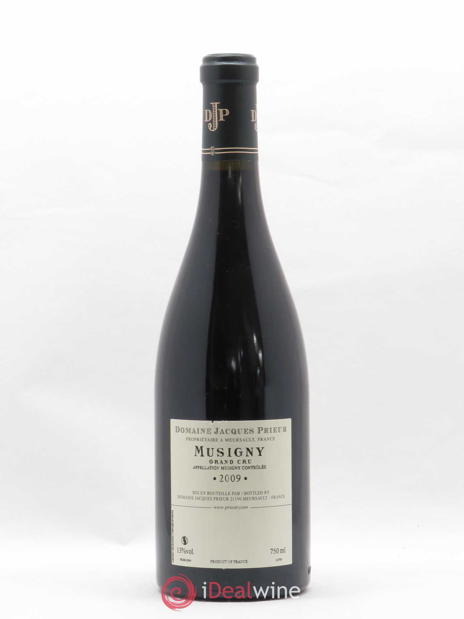 Musigny Grand Cru Jacques Prieur (Domaine) 2009 - Lot de 1 bouteille - 1
