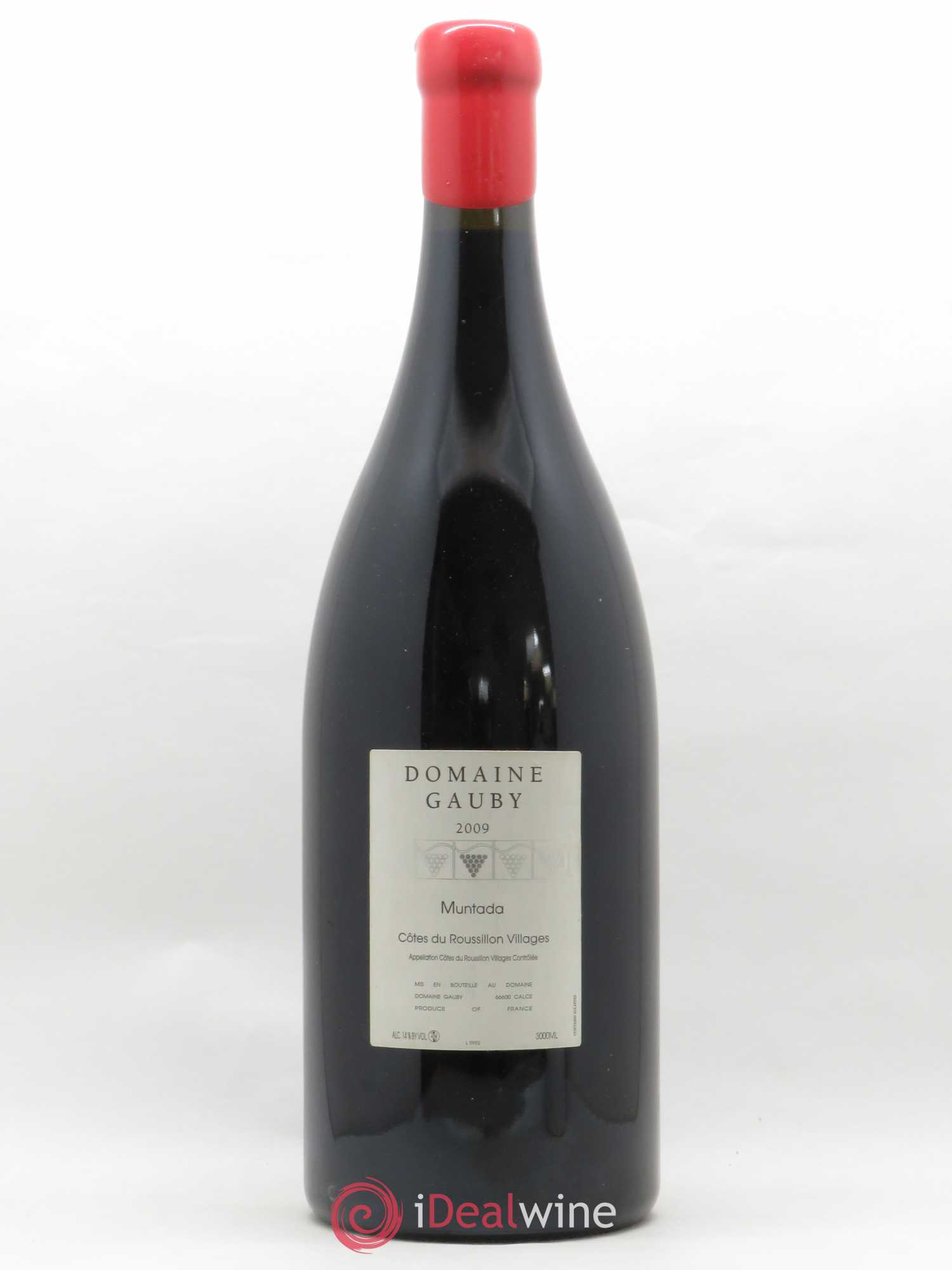 Côtes Catalanes (anciennement Côtes du Roussillon Villages) La Muntada Gauby (Domaine) 2009 - Lot de 1 double magnum - 0