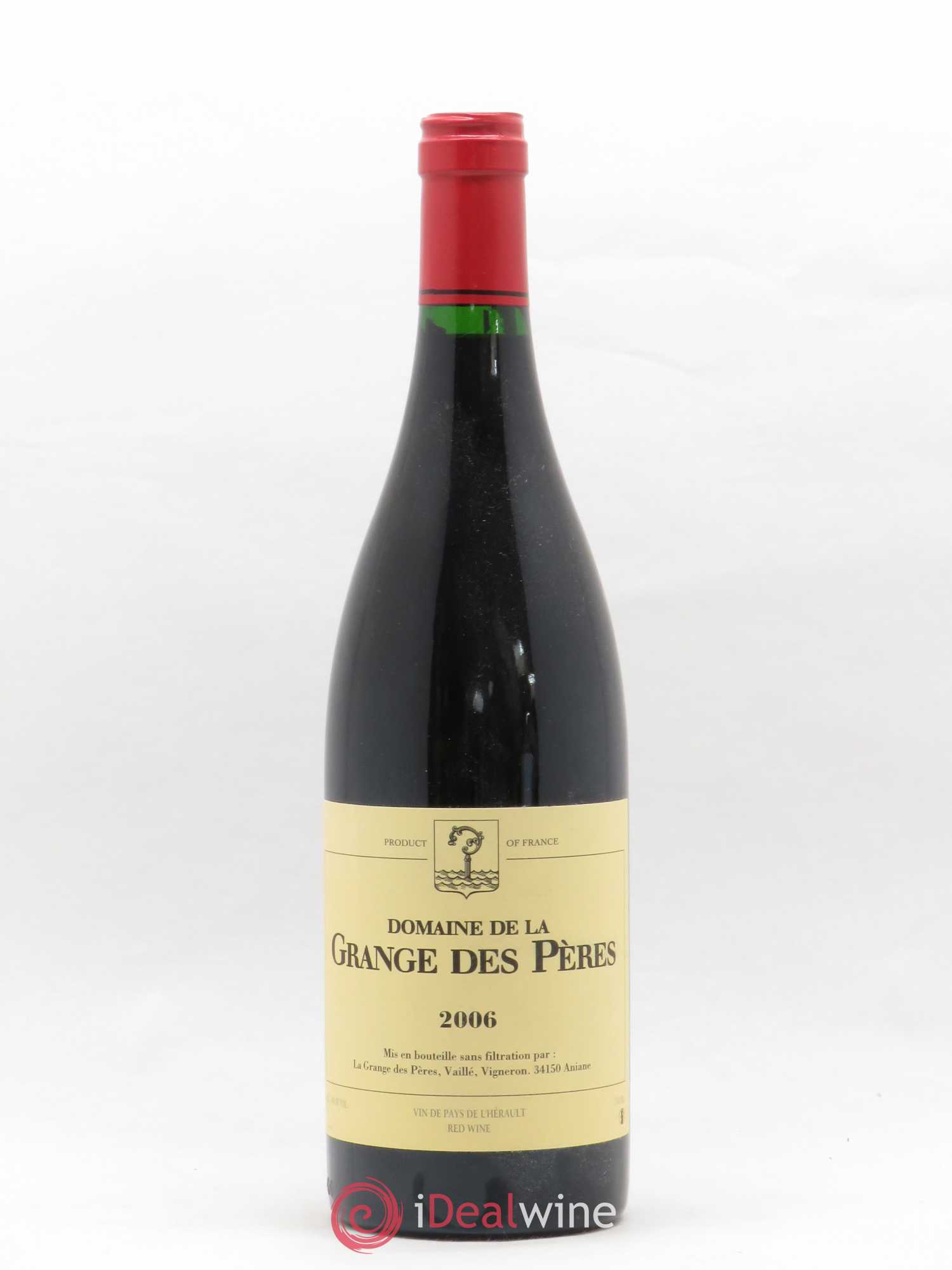 Pays d'Hérault Grange des Pères Laurent Vaillé 2006 - Lot de 1 bouteille - 0