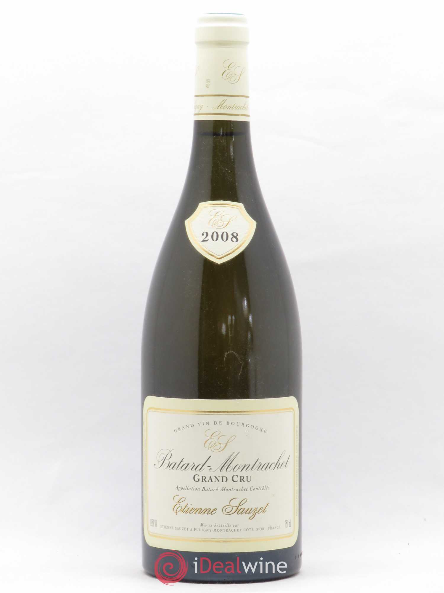 Bâtard-Montrachet Grand Cru Etienne Sauzet 2008 - Lot de 1 bouteille - 0